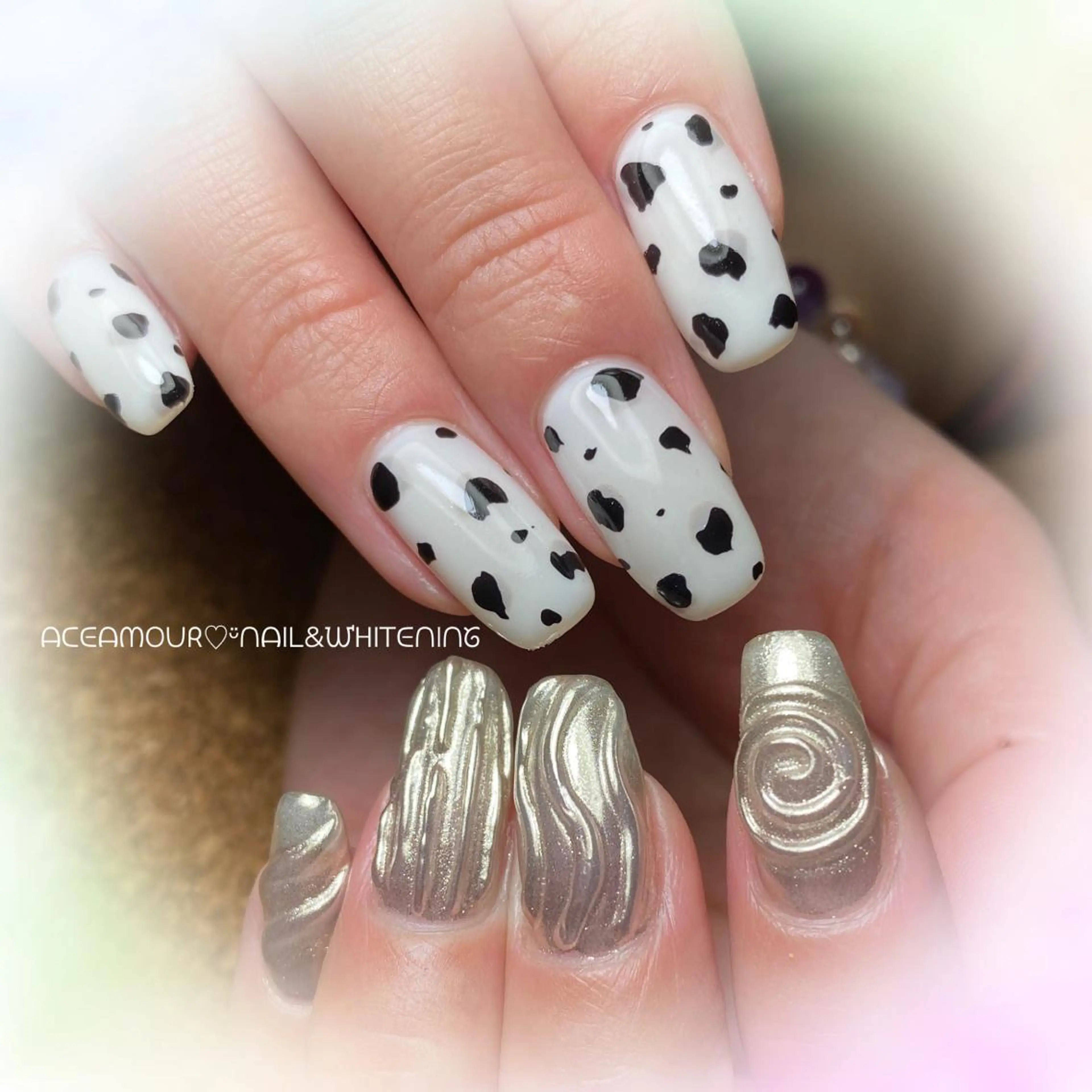 ネイル ネイル/耳つぼ /新ホワイトニングのネイルデザイン