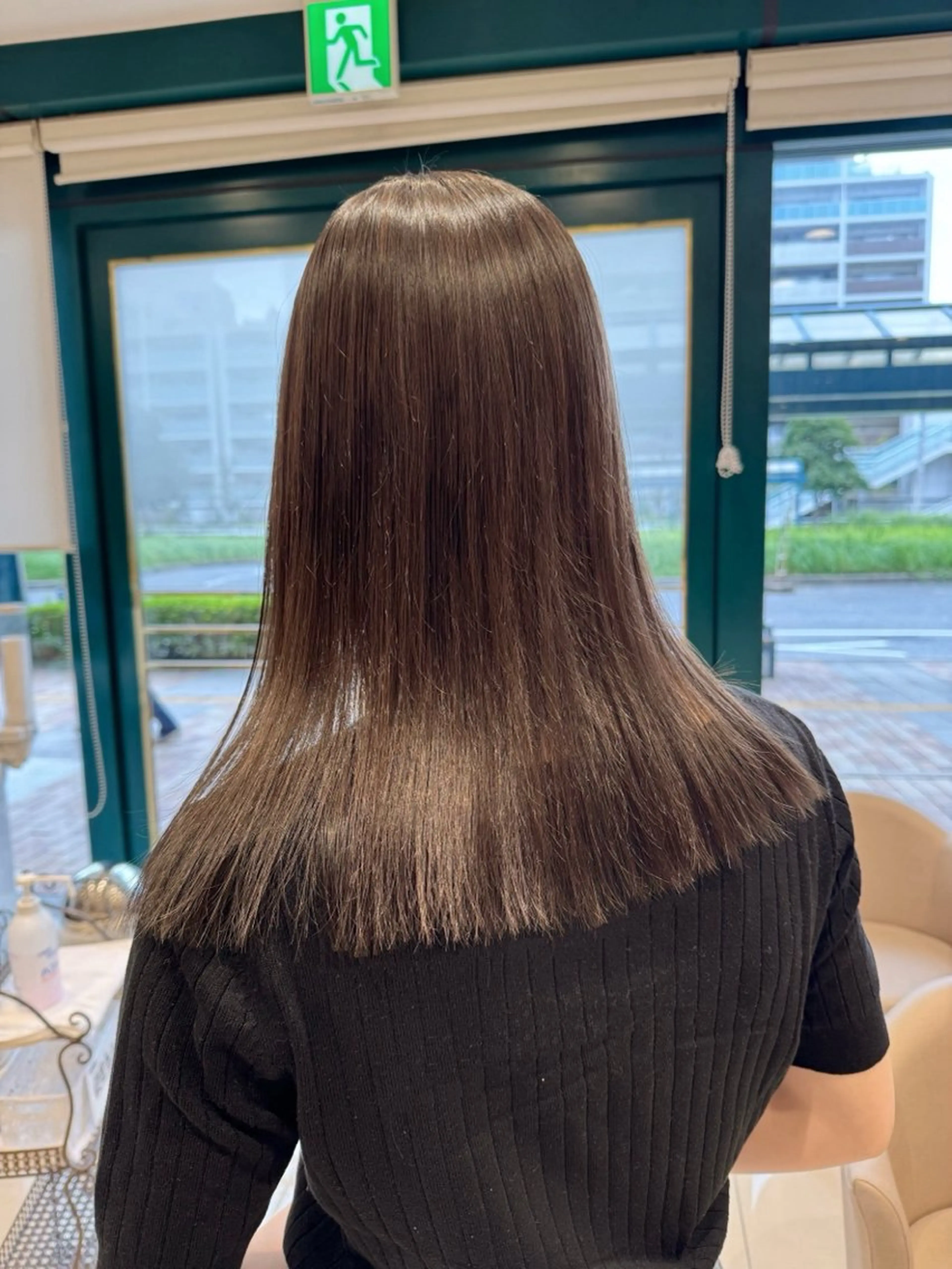 🎨ワンカラー(肩下)の写真