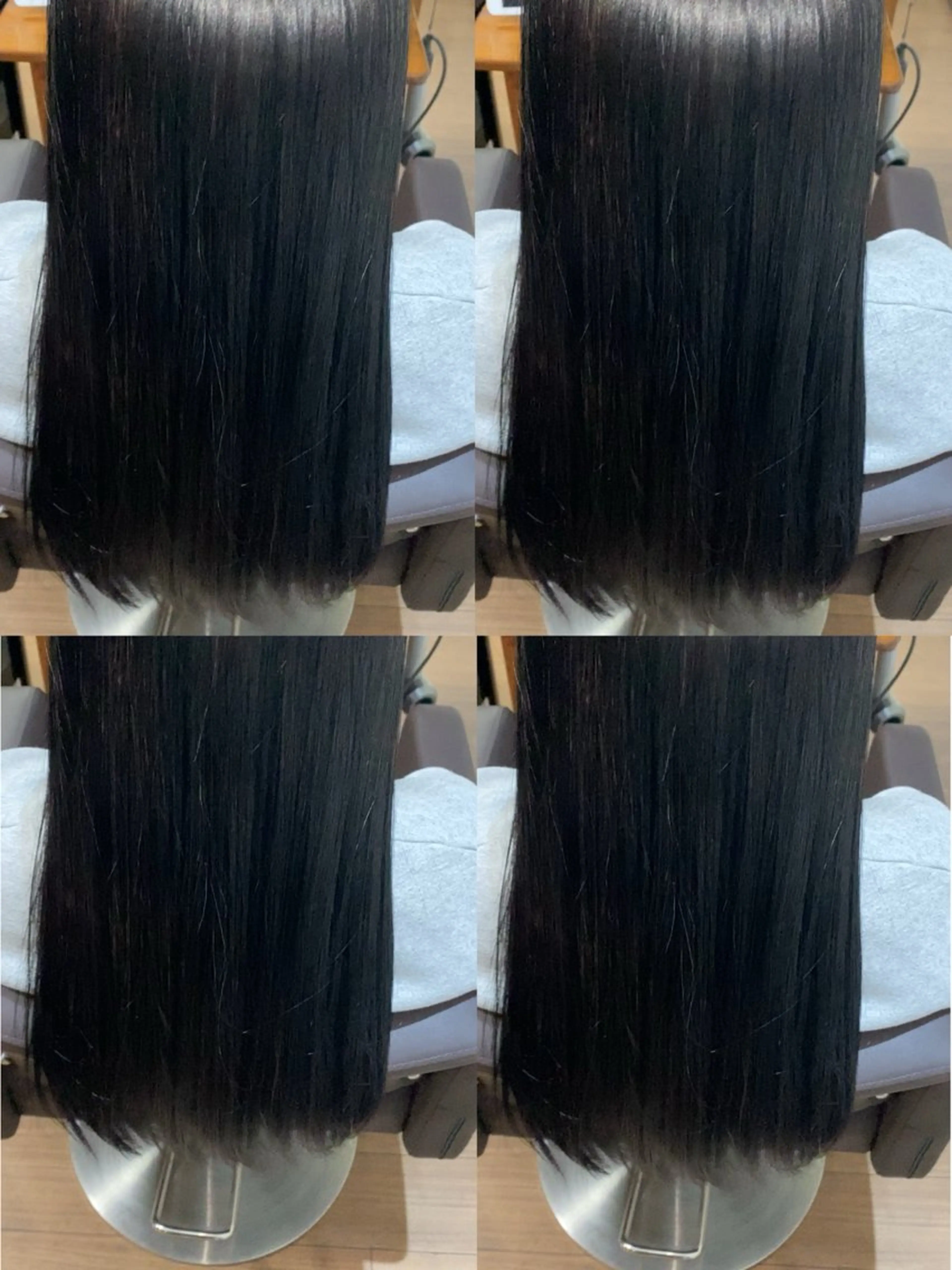 ロング カラー 黒髪 ブリーチ ママ美容師 MADOKA🧸🍯のヘアスタイル