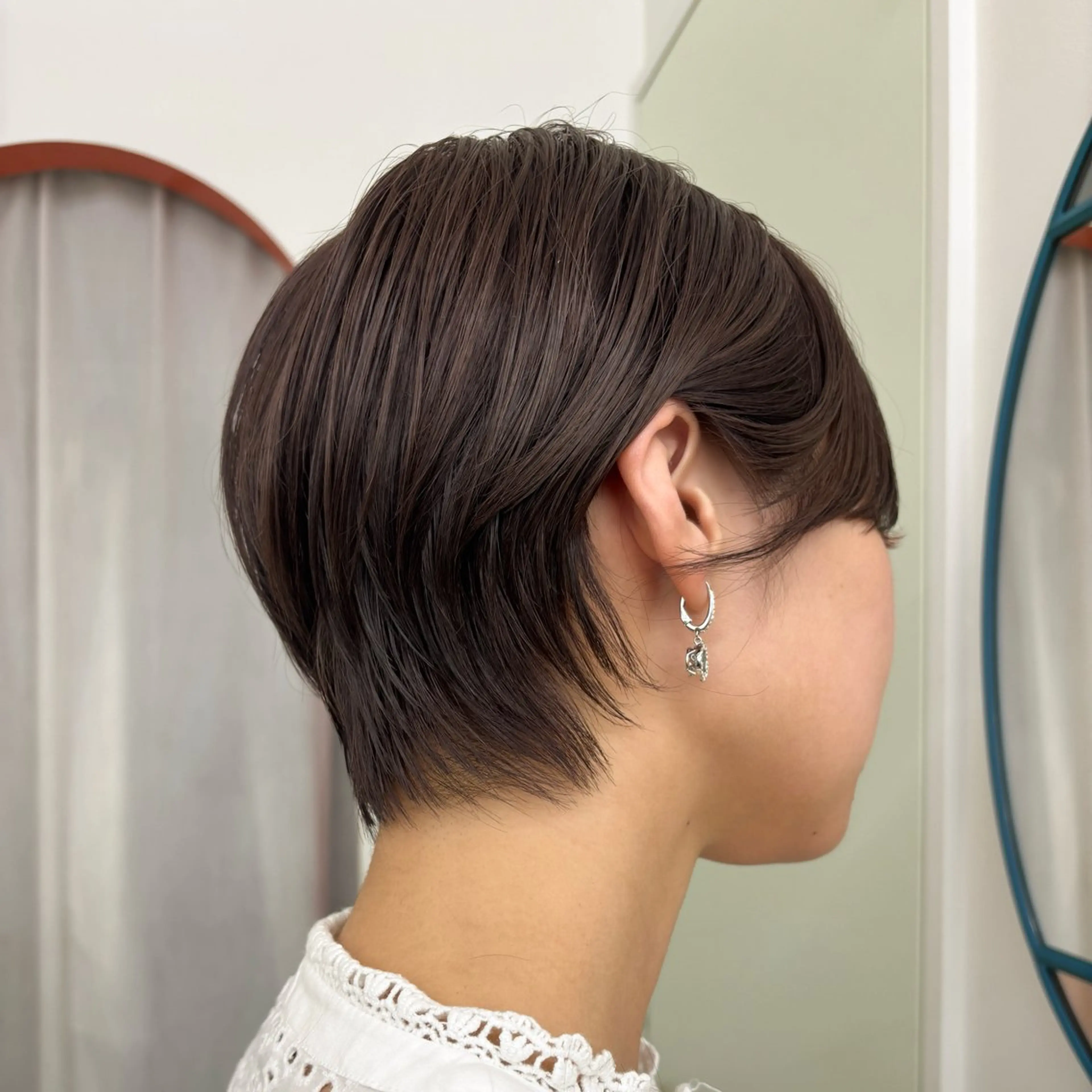 ショート カラー カット ヘアカラー トリートメント トレンドボブ /ミリヤのヘアスタイル