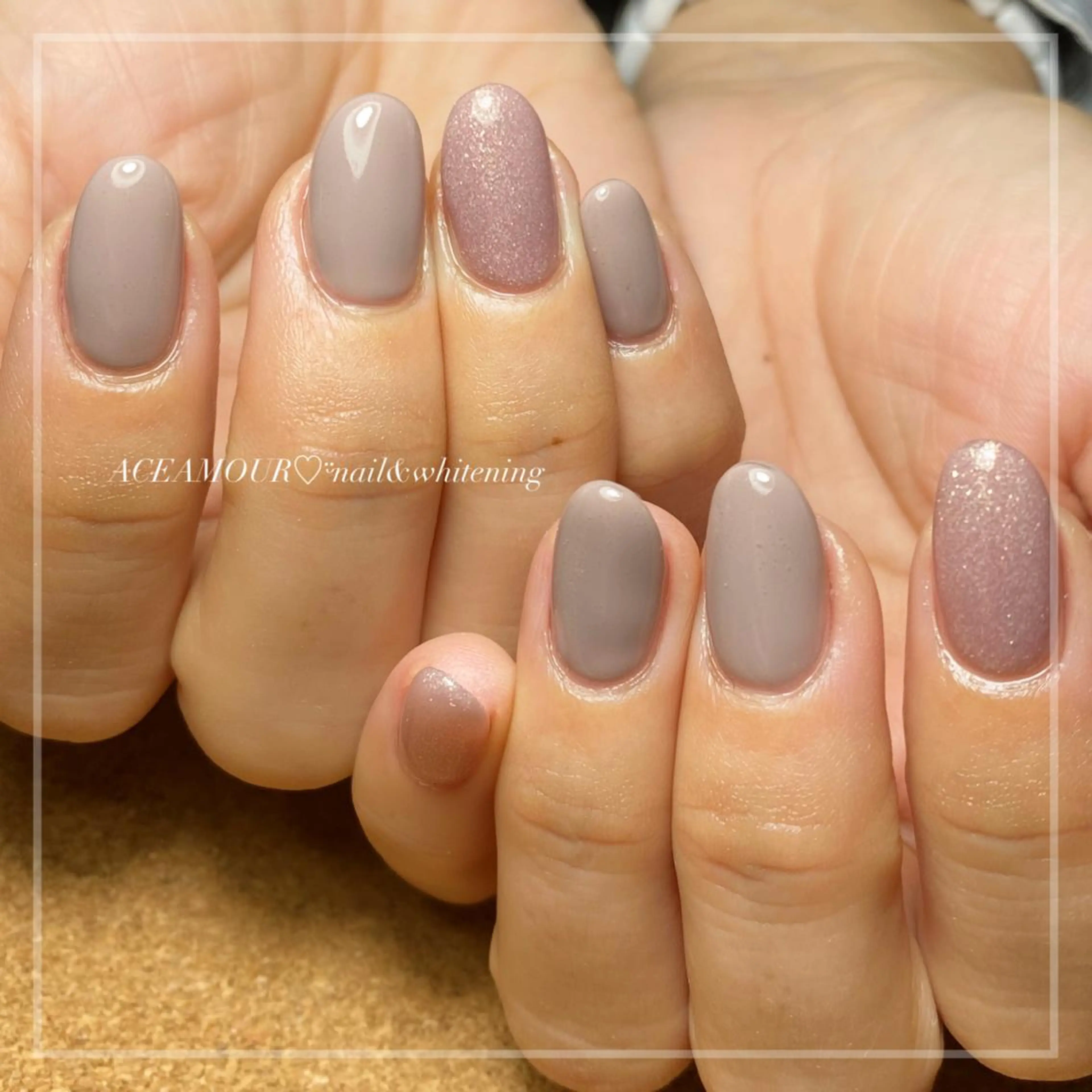 ネイル ネイル/耳つぼ /新ホワイトニングのネイルデザイン