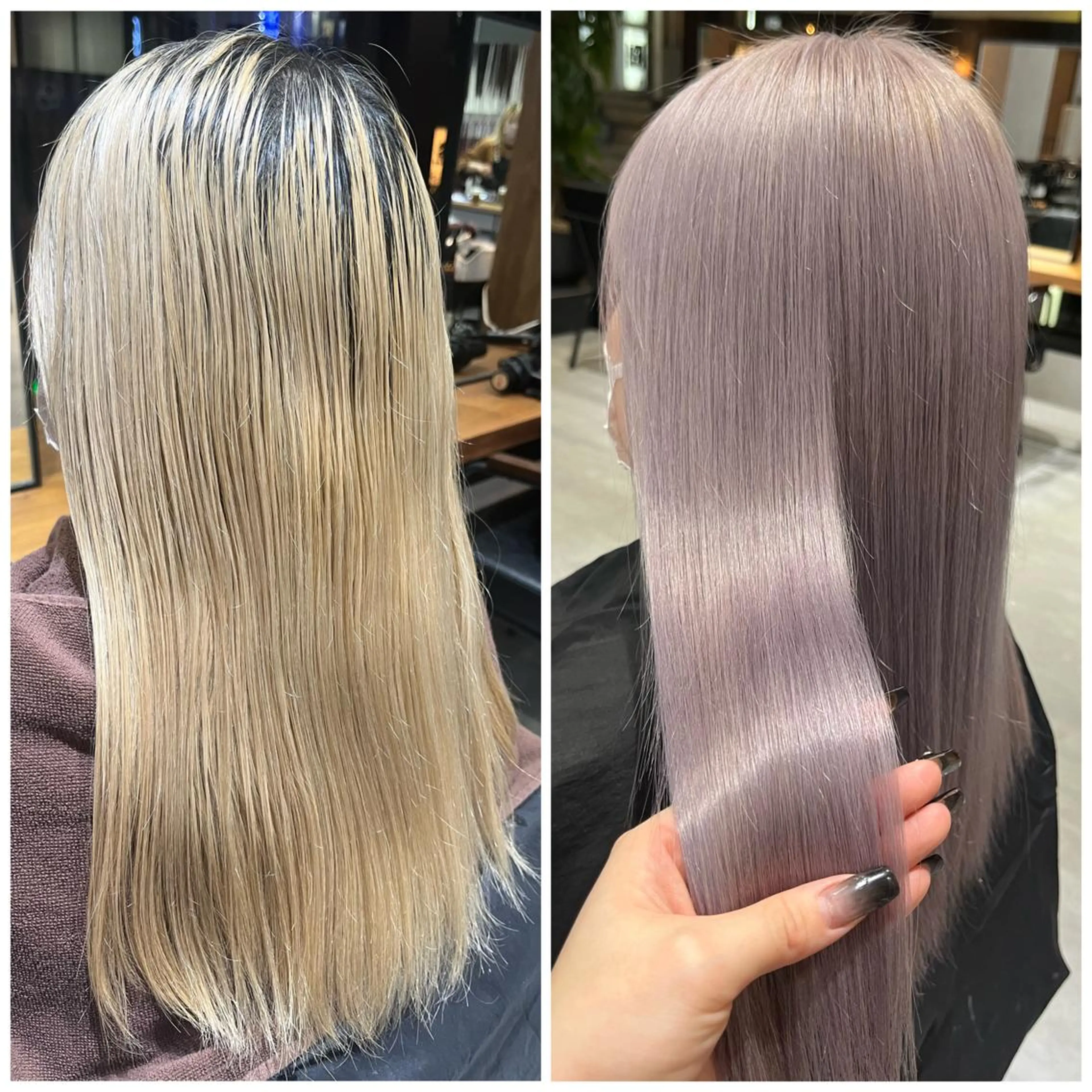 ミディアム カラー ヘアカラー トリートメント MAKO ❤️🔥NEXTのヘアスタイル