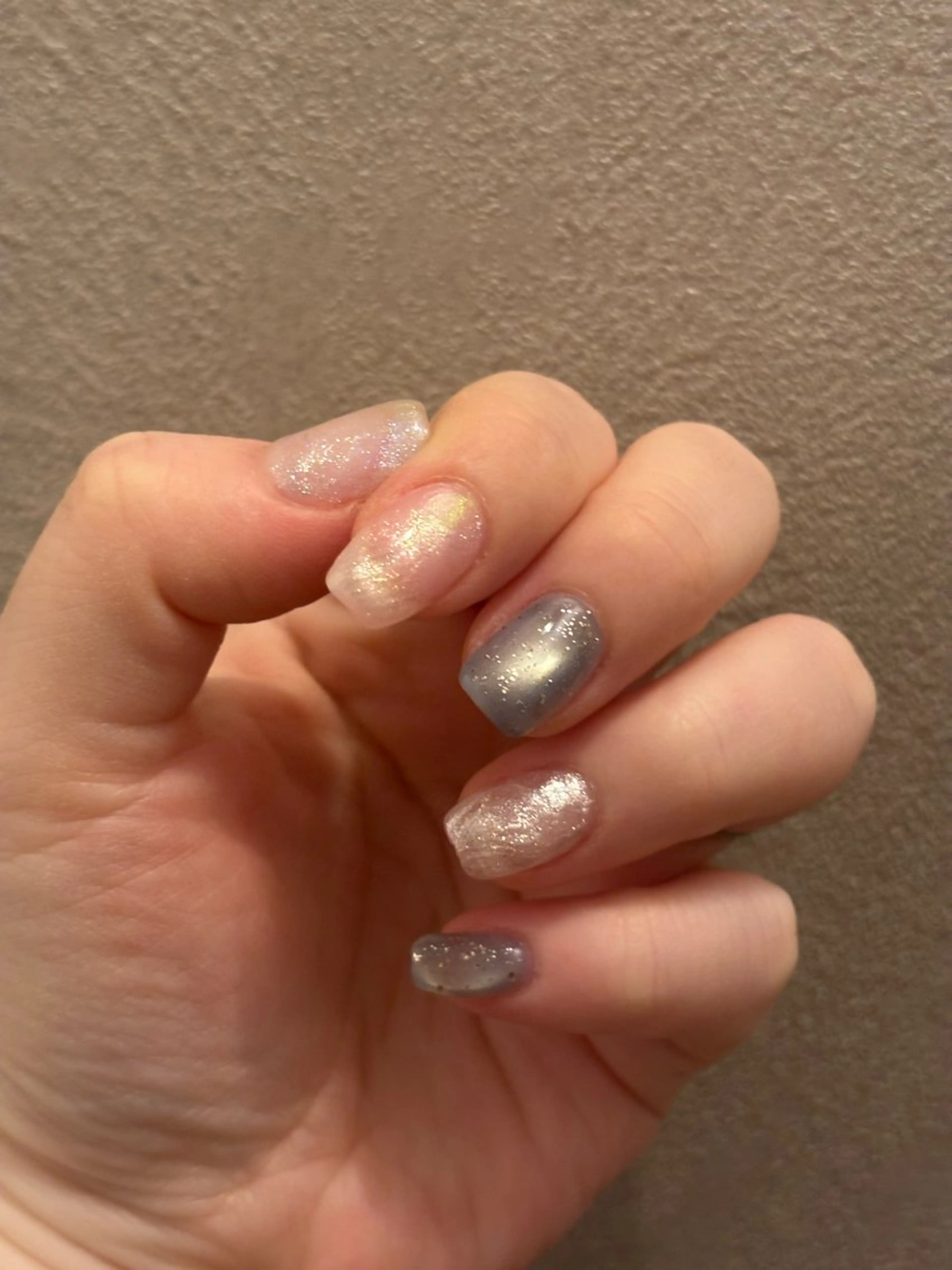 ネイル ニュアンスネイル 春ネイル ハンドネイル 茂野 恵のネイルデザイン