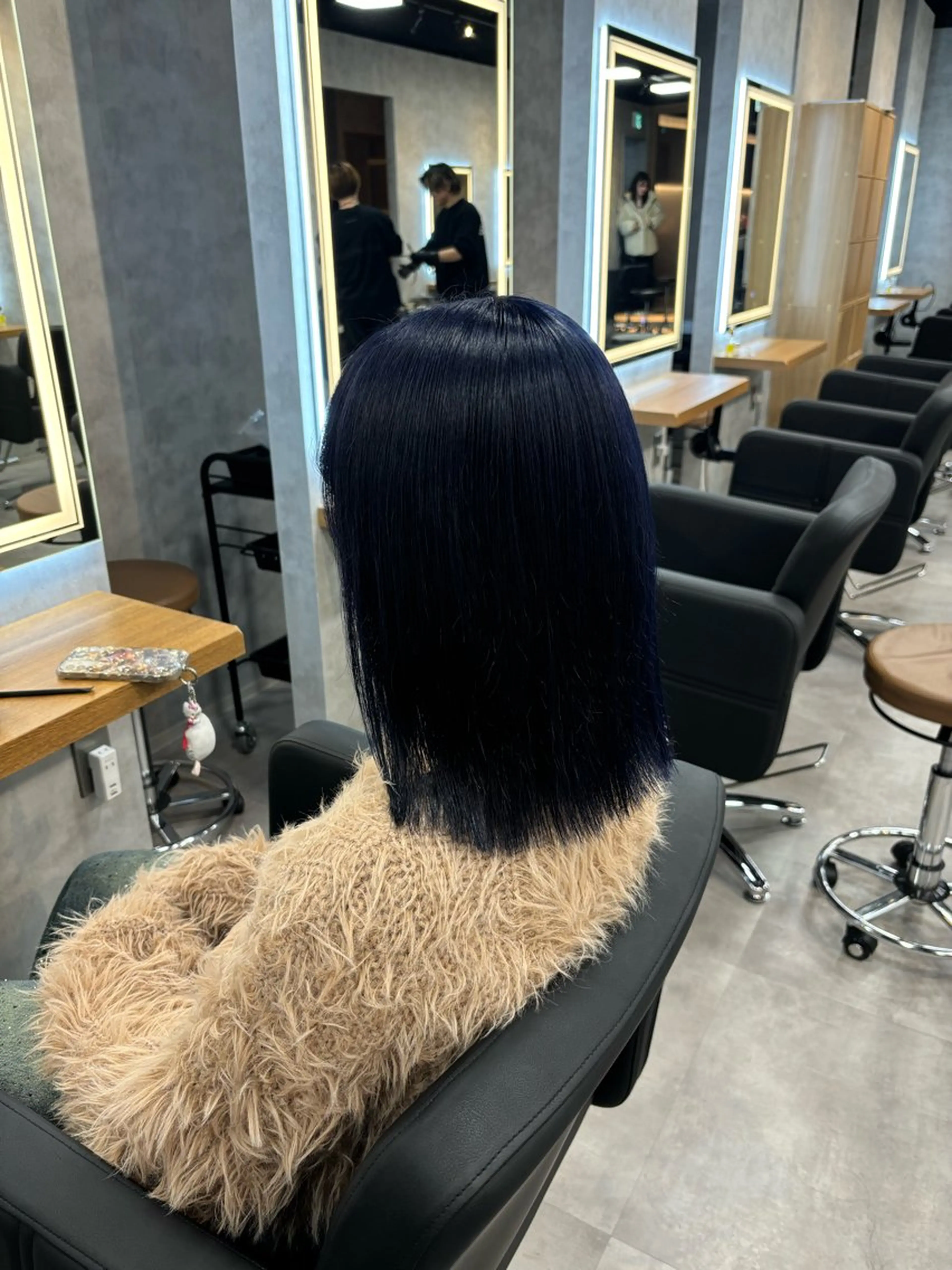 ロング カラー パーマ ヘアアレンジ 透明感ブリーチカラー 🌈TOMOHIROのヘアスタイル