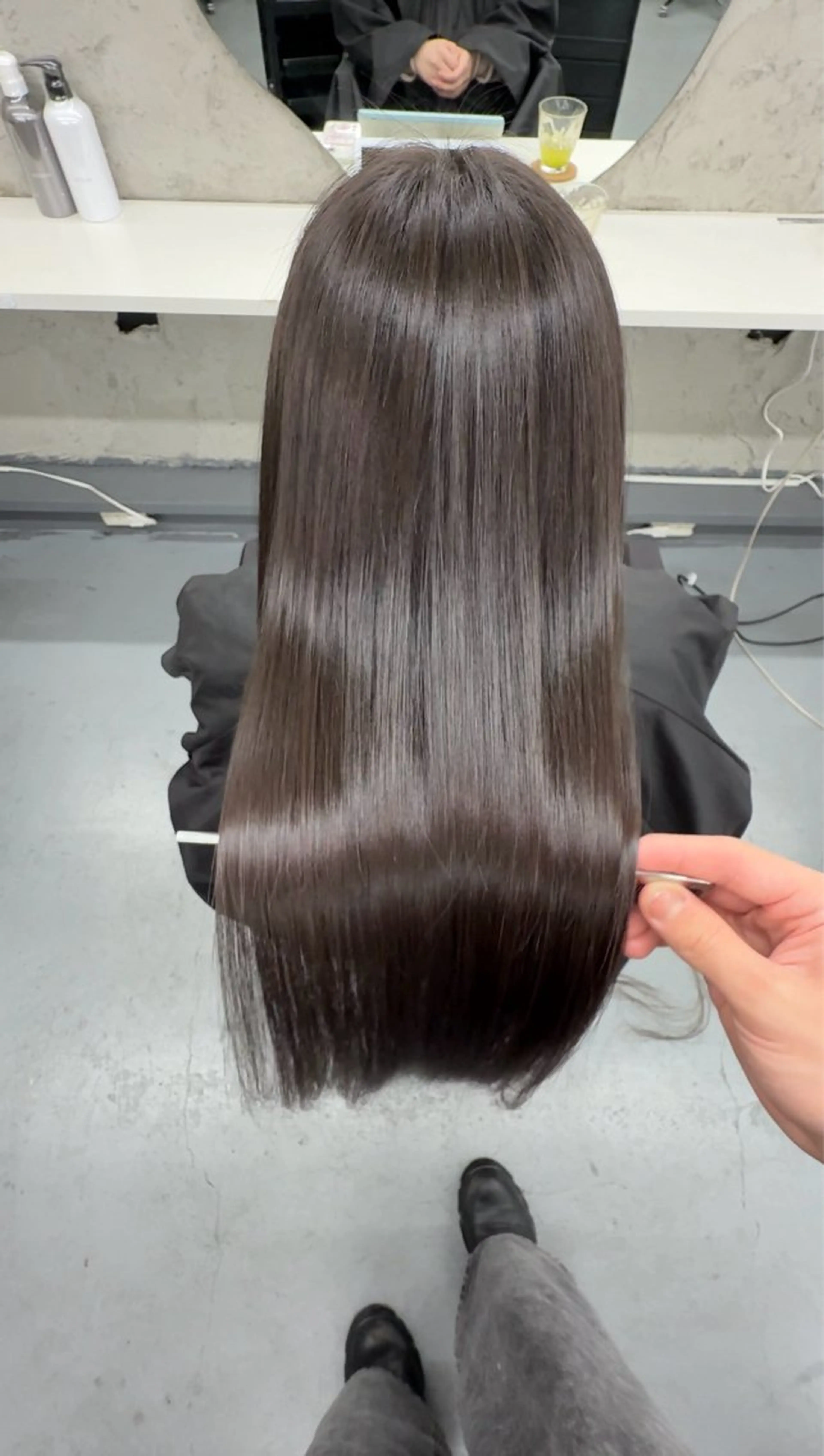 ロング カット 縮毛矯正 (柏)美髪矯正 髪質改善特化だいちのヘアスタイル