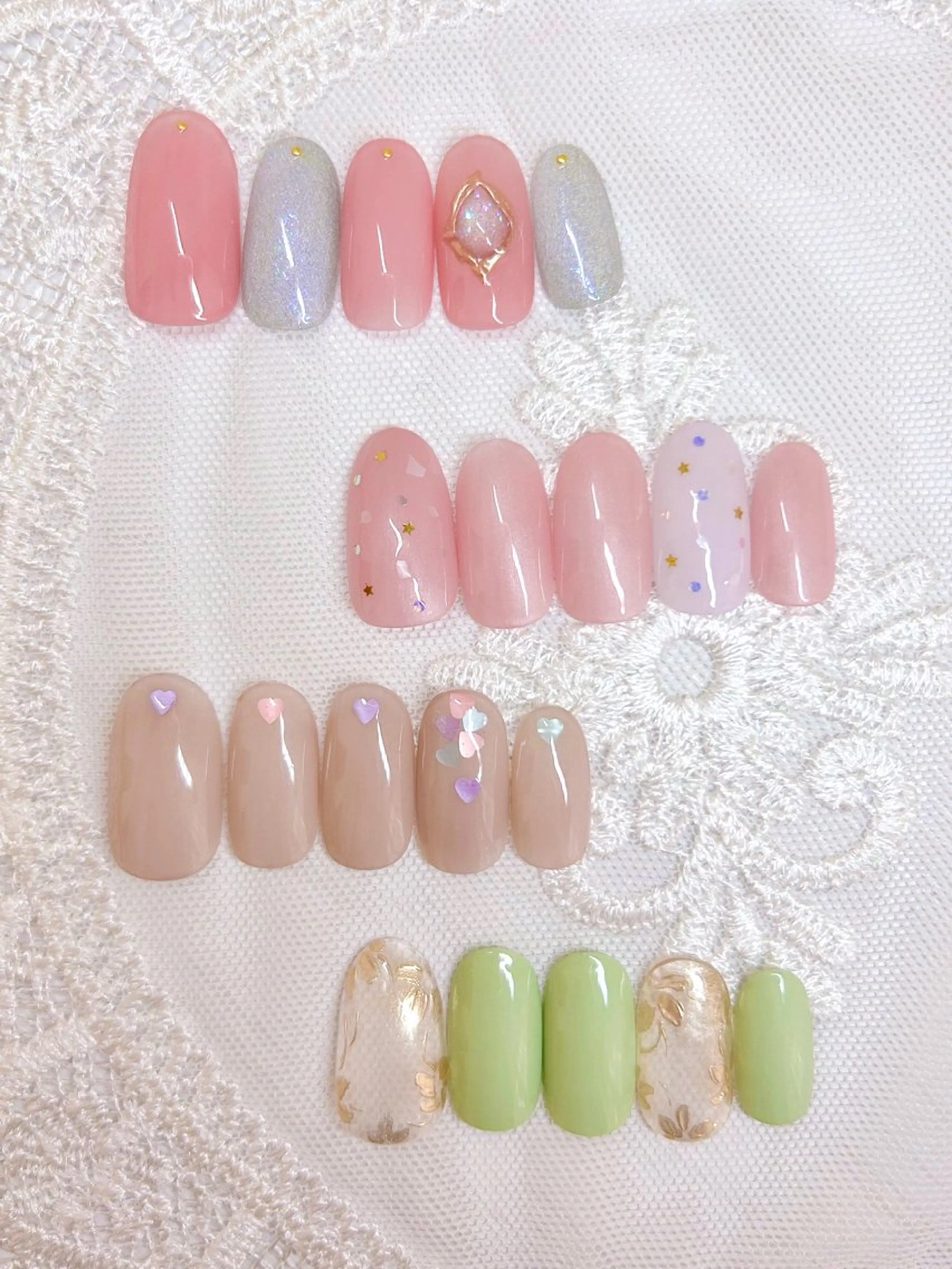 ネイル ハンドネイル Lilly nail オーナーMikuのネイルデザイン