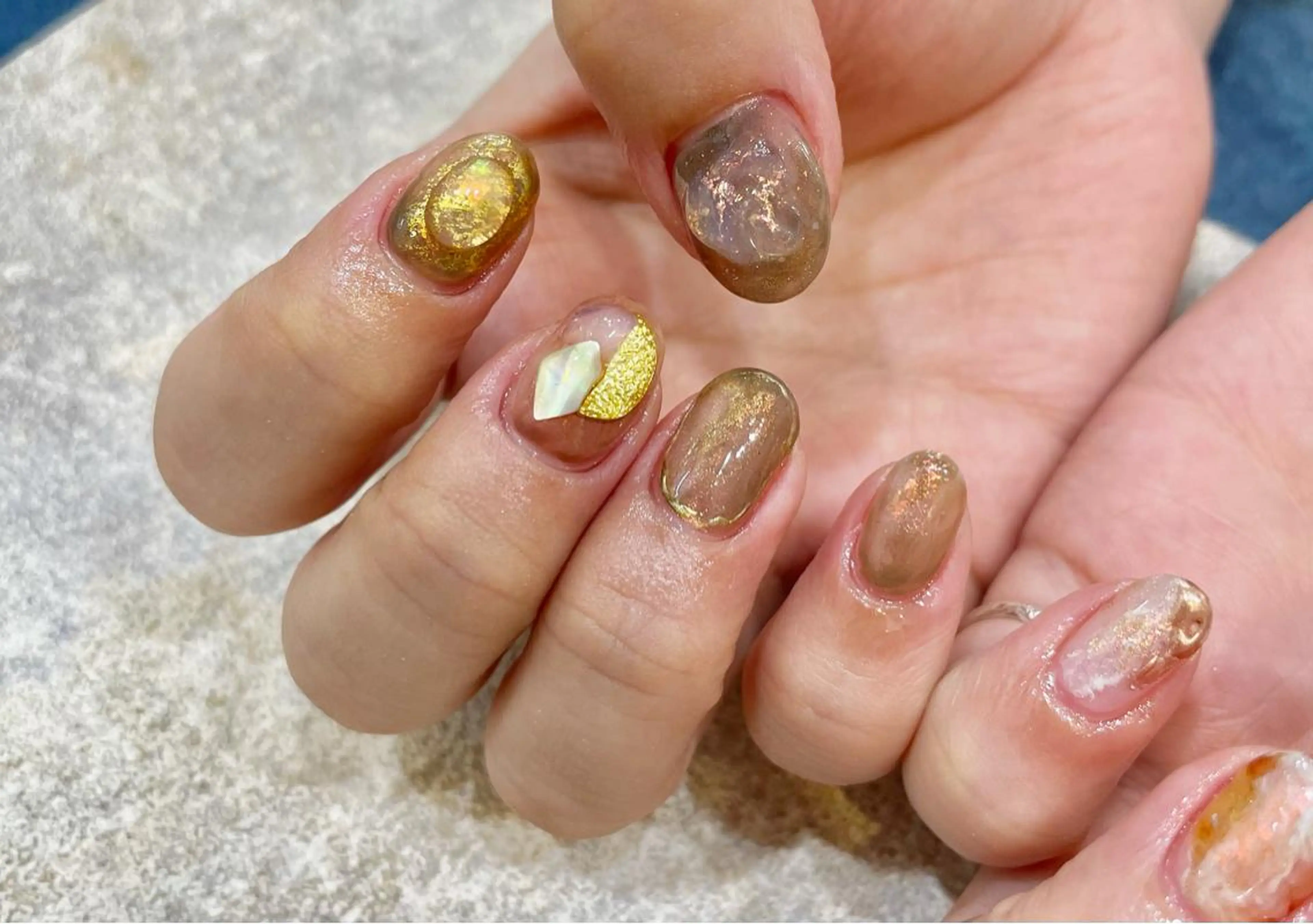 ネイル nuk.所属・坂本 萌のネイルデザイン