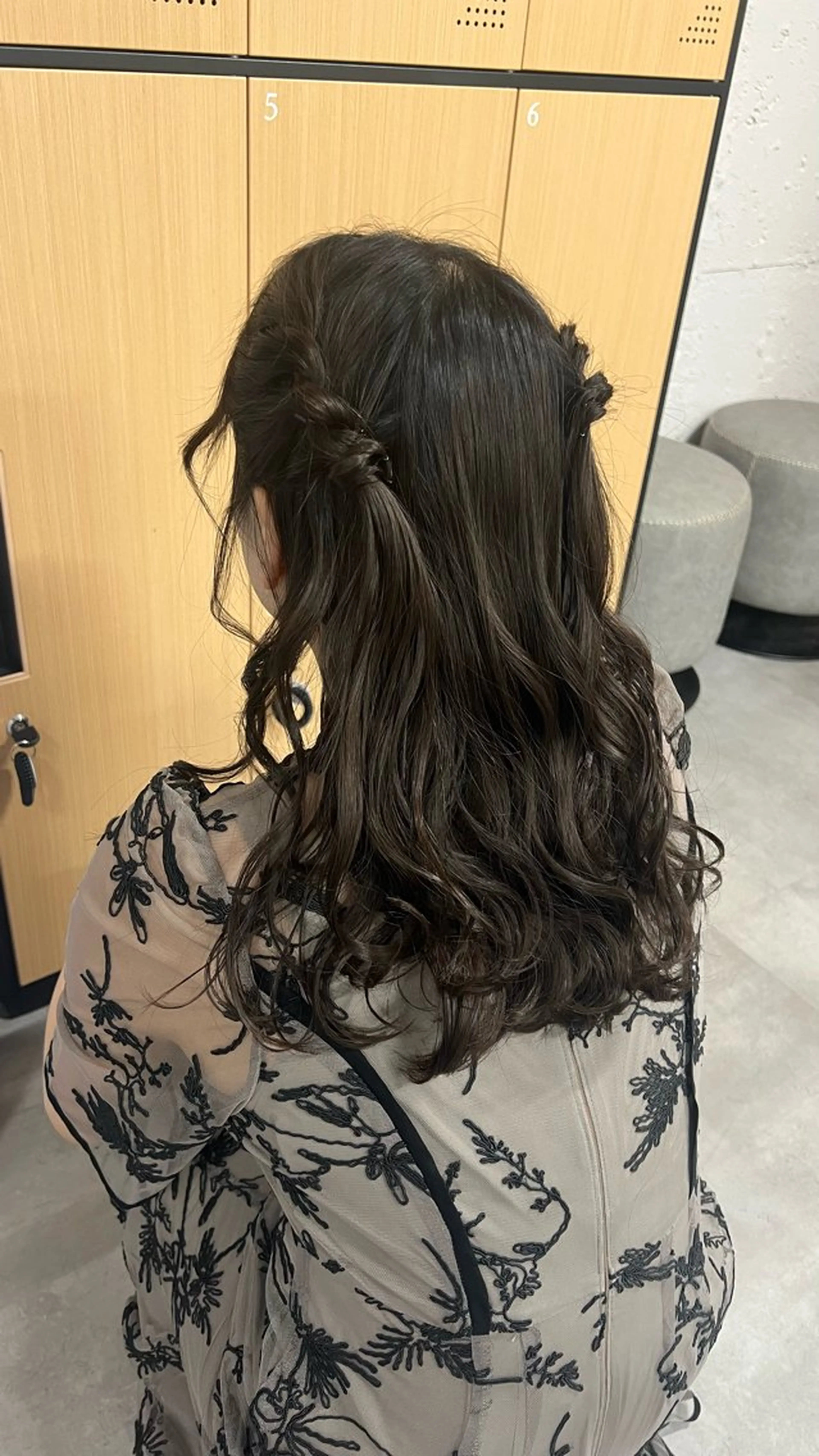 ロング ヘアアレンジ ヘアセット 🎀tokute ナオ🧸のヘアスタイル