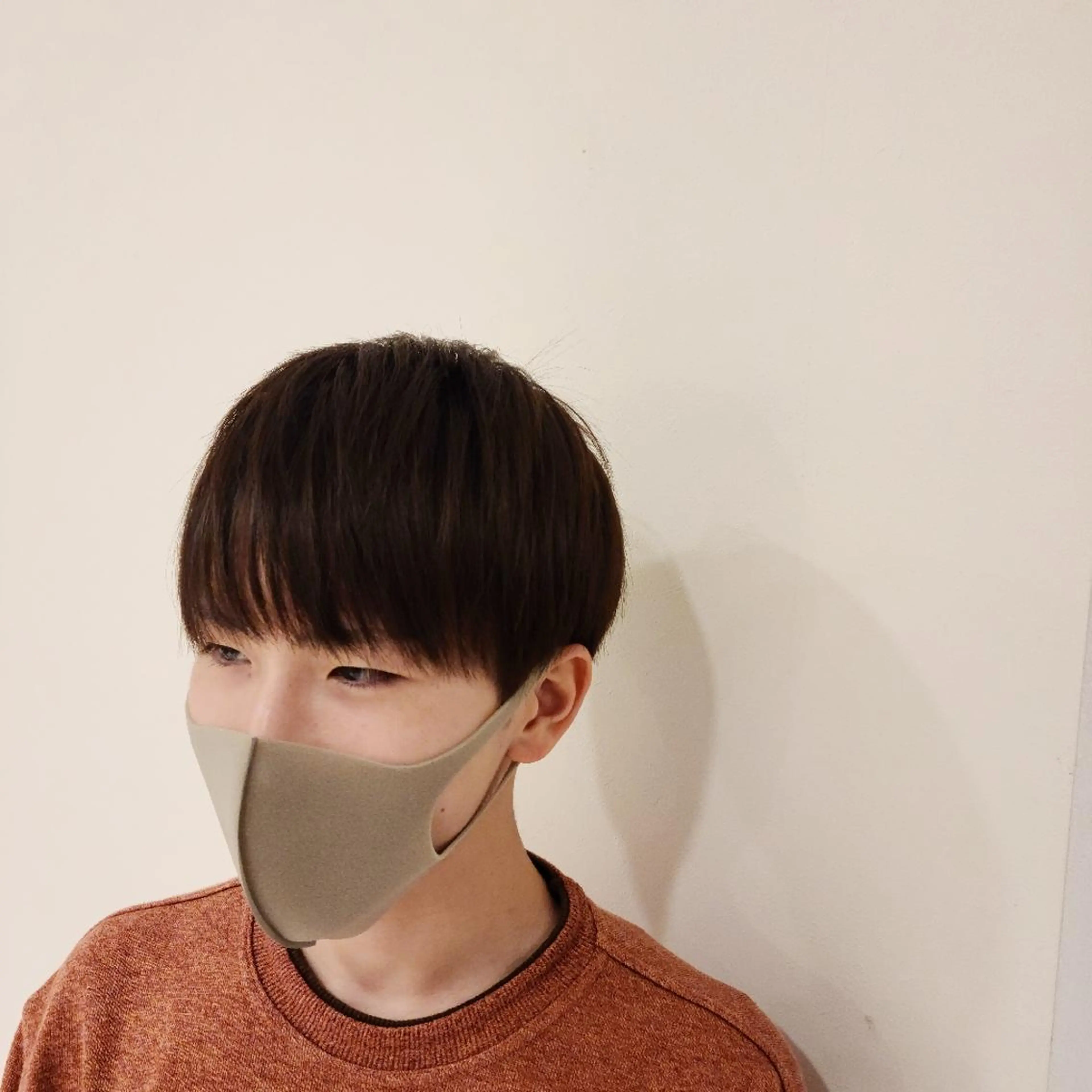 カラー メンズ ショート ヘアカラー トリートメント 中井 啓悟のヘアスタイル