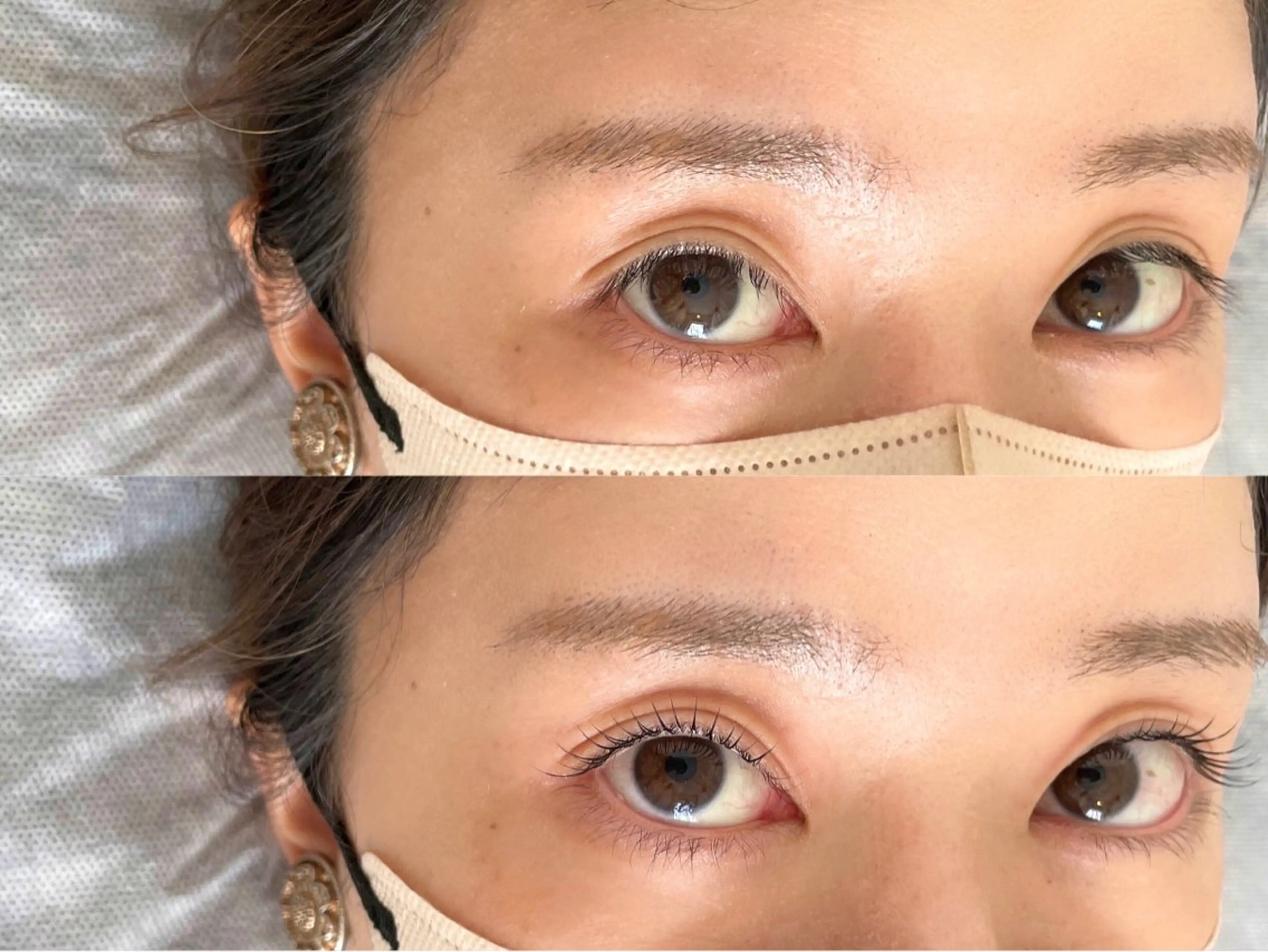 マツエク・マツパ ナチュラル パリジェンヌラッシュリフト 表参道eyelist KONOMIのマツエク・マツパデザイン