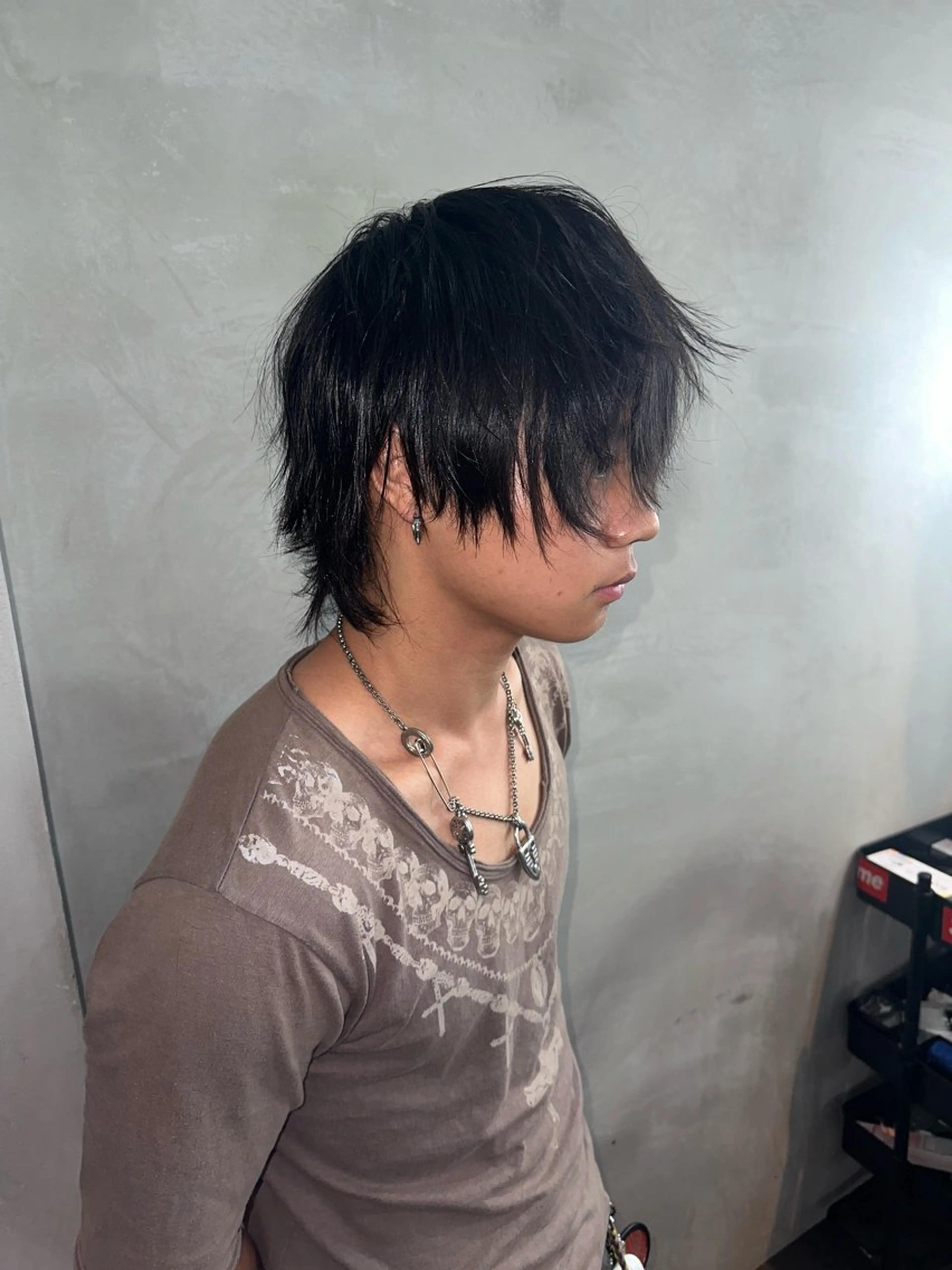 メンズ カット ブリーチ・レイヤ ー特化🔥 ちかまるのヘアスタイル