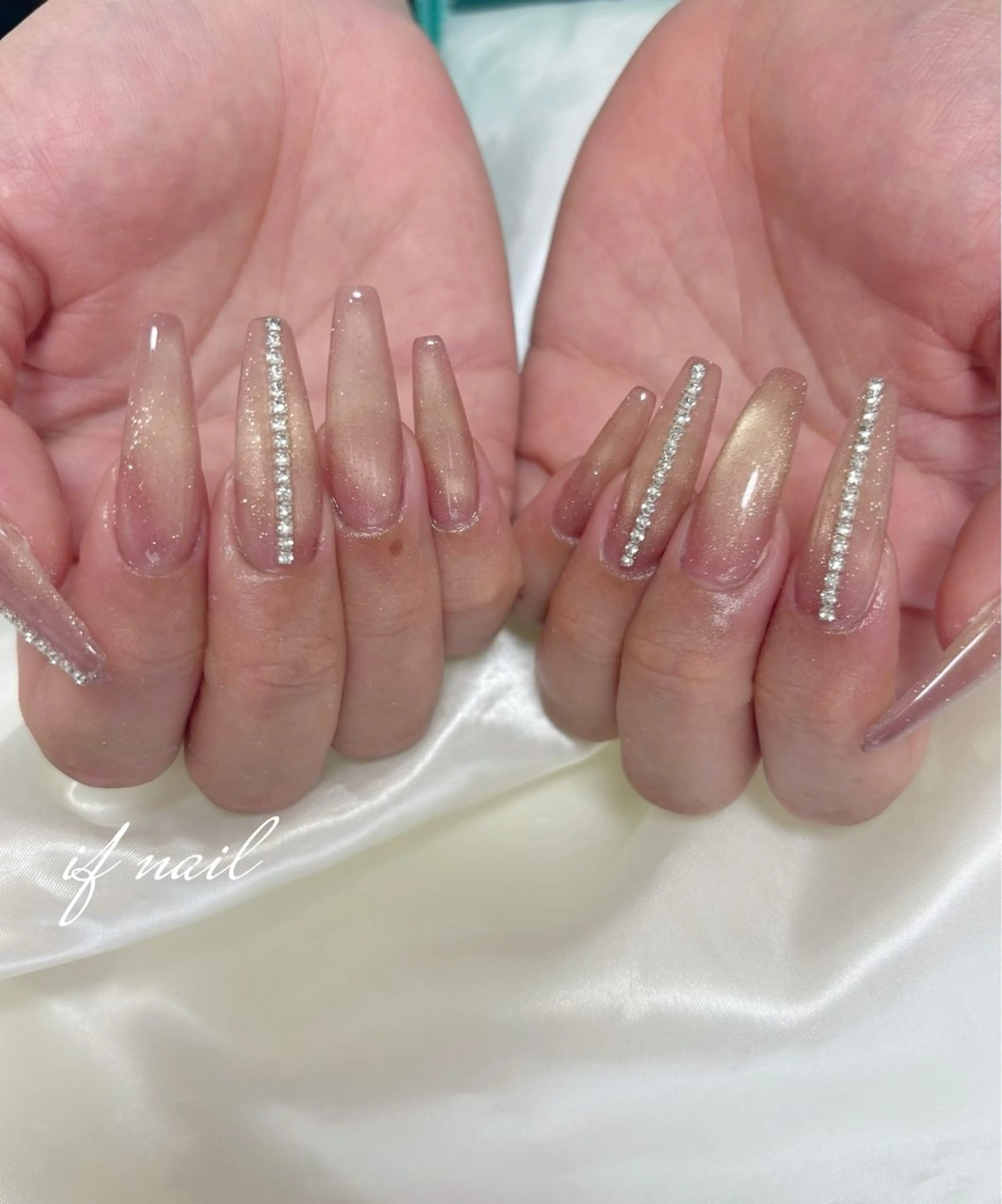 ネイル マグネットネイル ワンホンネイル if nailのネイルデザイン