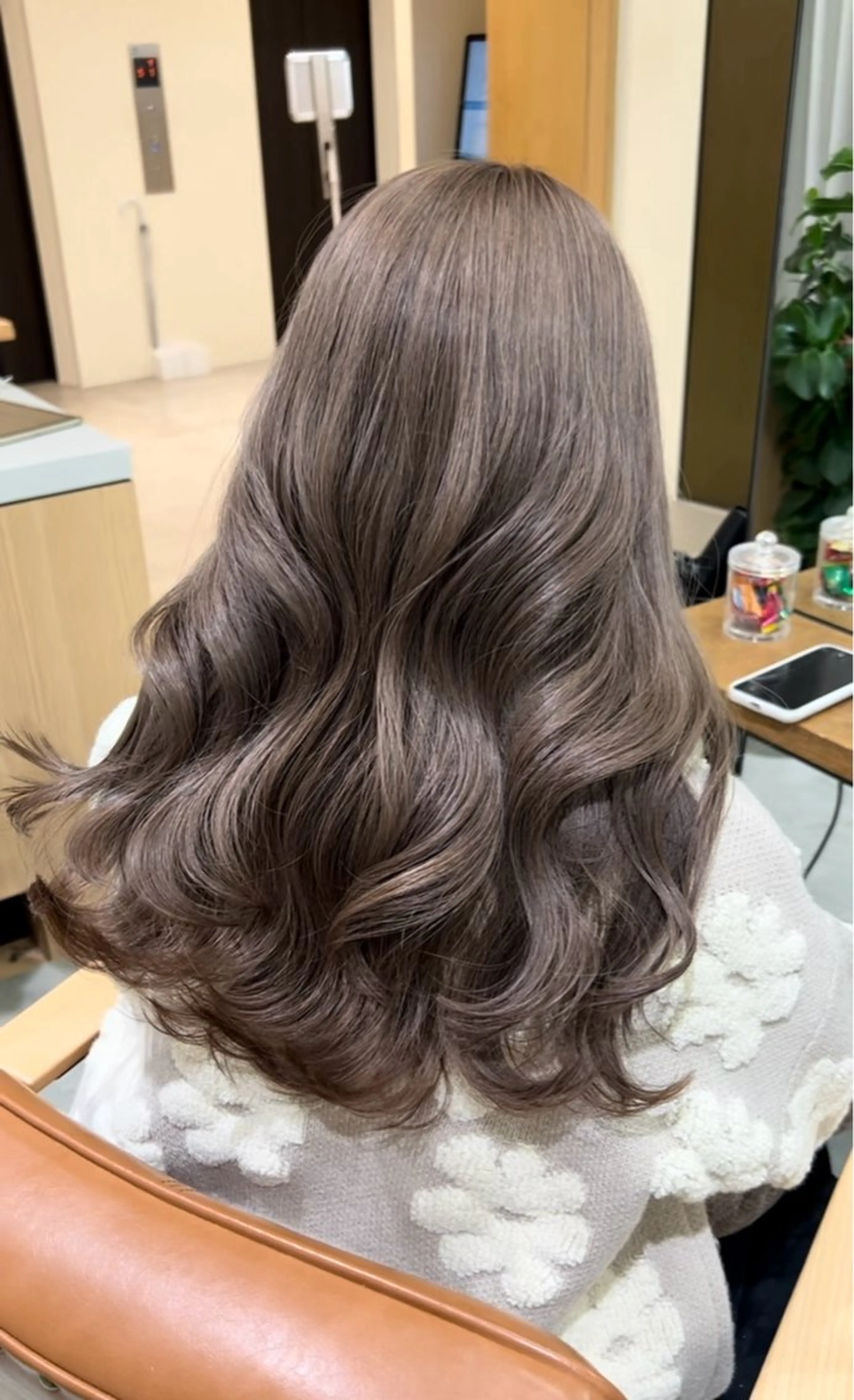 ロング カラー ヘアカラー トリートメント 銀座/美髪職人 /矯正特化/あおのヘアスタイル