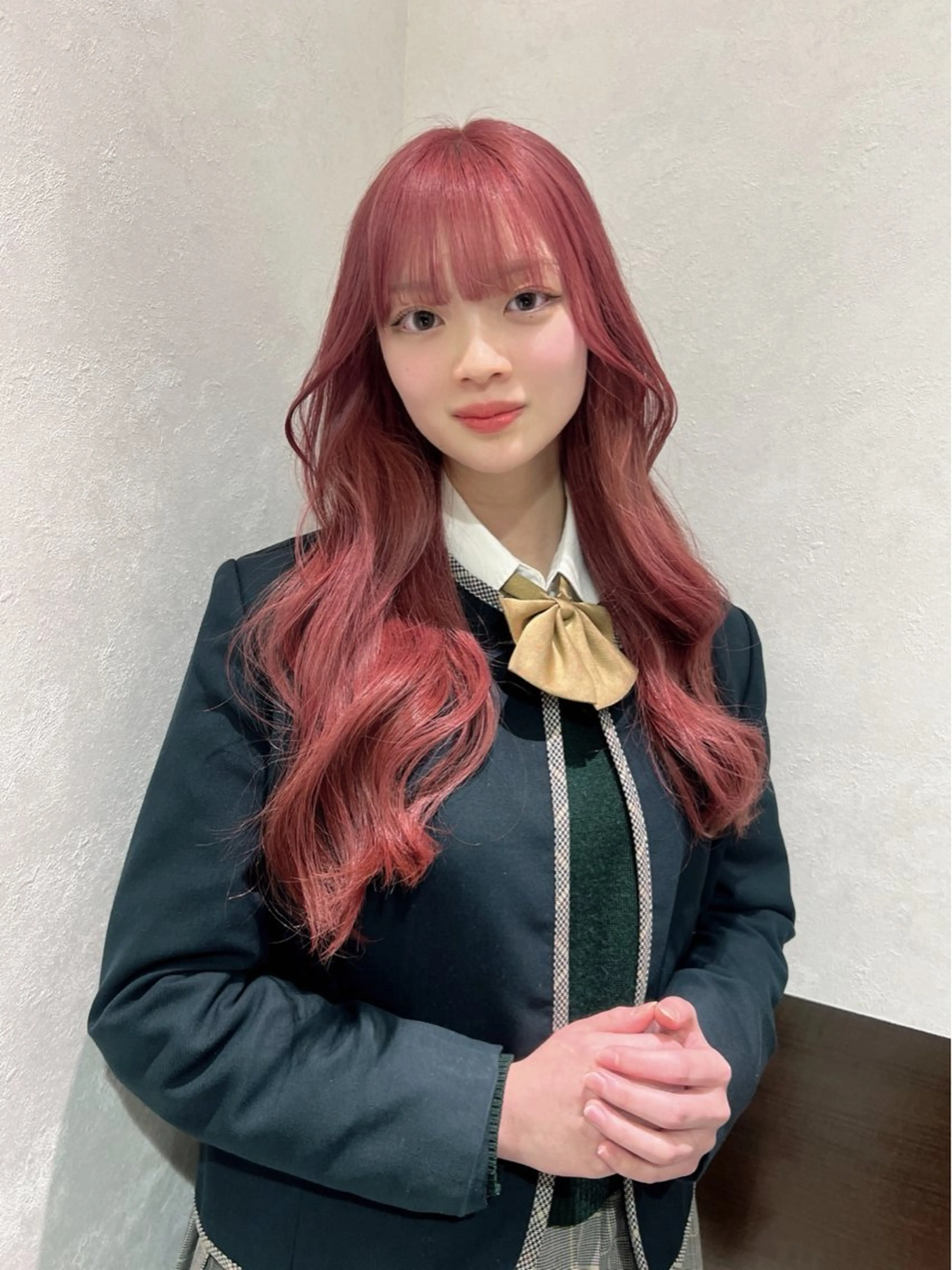 カラー nehus nagaoka所属・🖤複雑履歴ブリーチ Mizuki 🖤のヘアスタイル