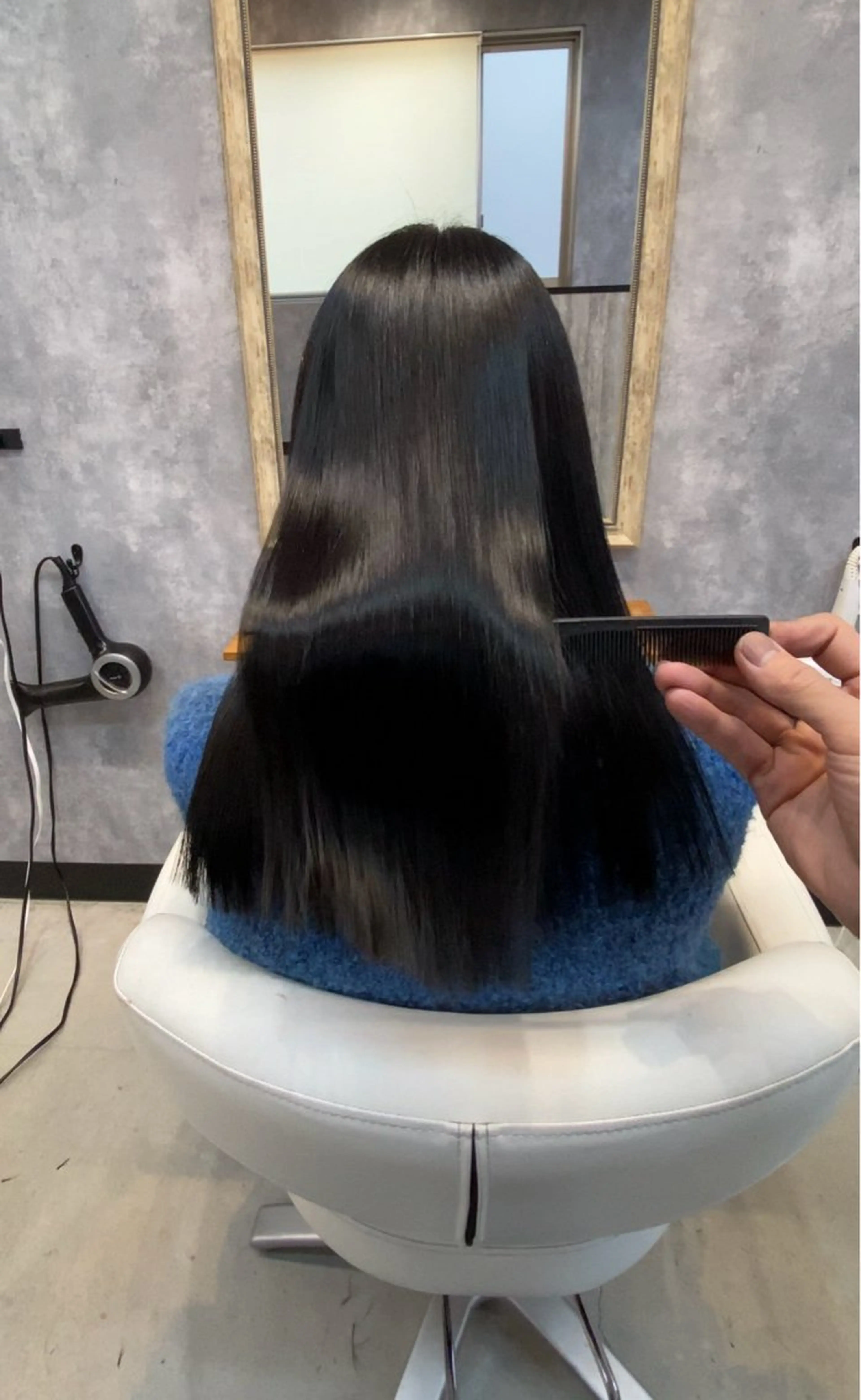 ロング カット 縮毛矯正 en Siena エンシエナのヘアスタイル