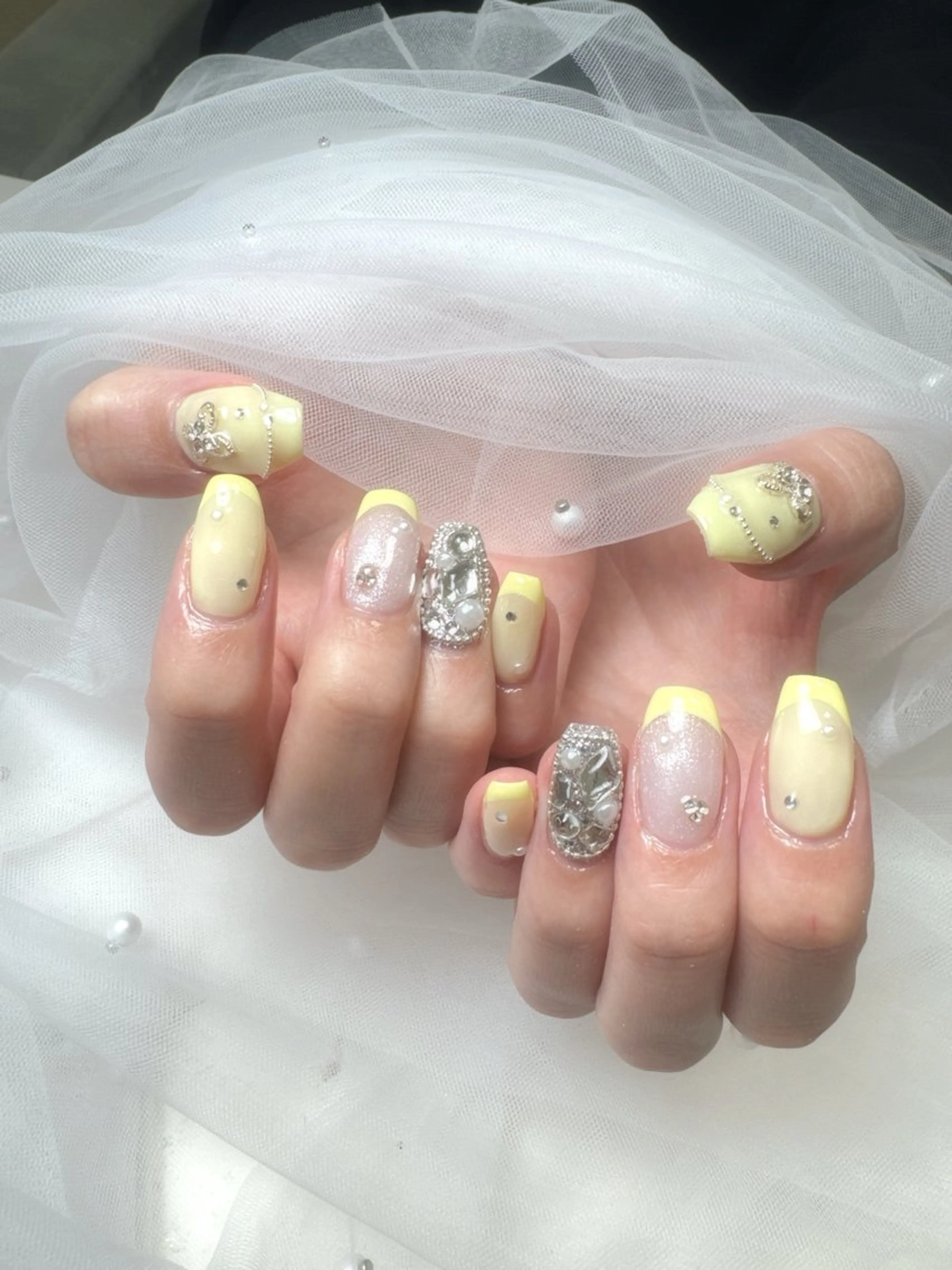 ネイル チークネイル ジェルネイル キラキラネイル 韓国ネイル 持ち込み ハンドネイル Queeens nailのネイルデザイン