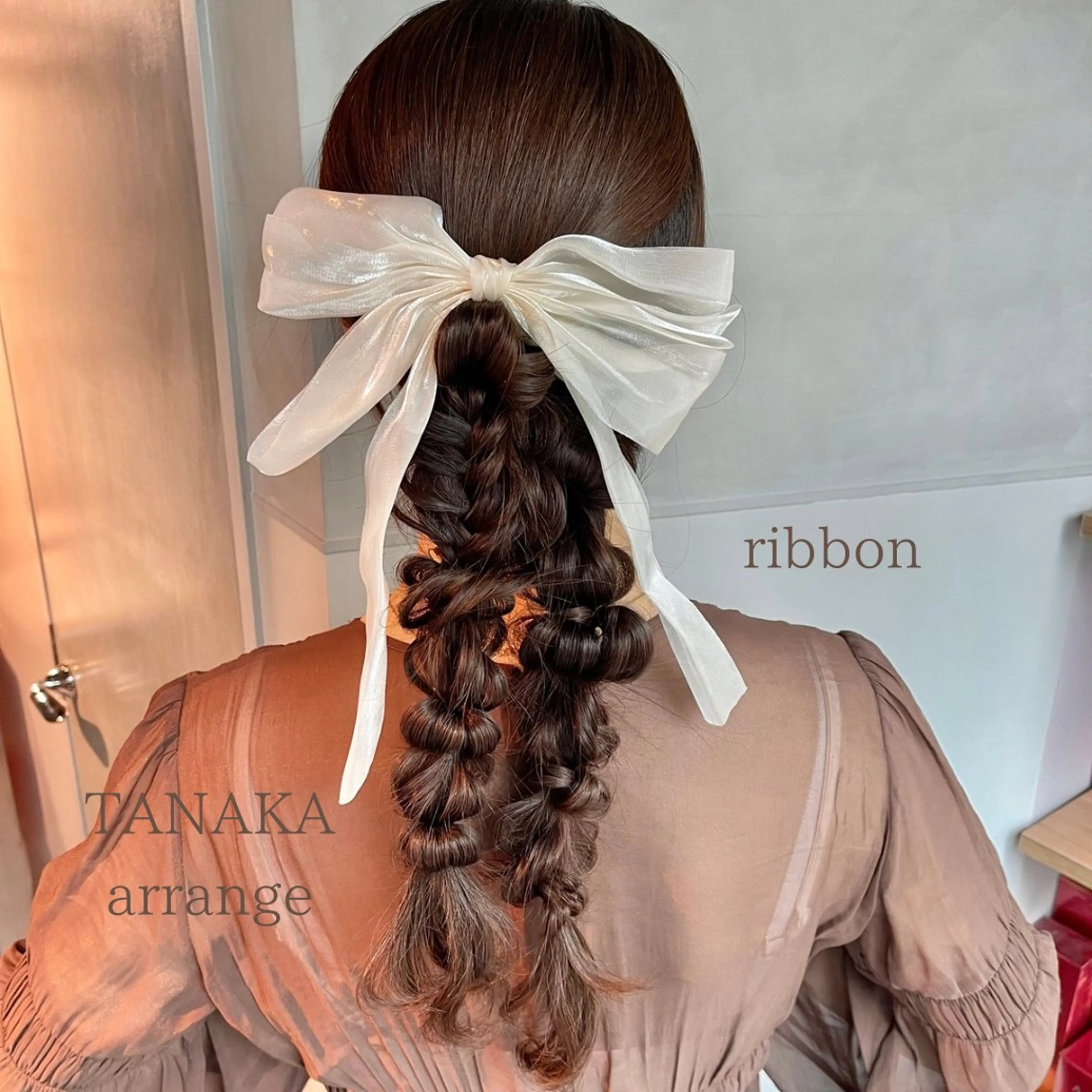 ヘアアレンジ 結婚式・ブライダル 卒業式のヘアスタイル ヘアセット charm《銀座》 ヘアセット/縮毛矯正のヘアスタイル