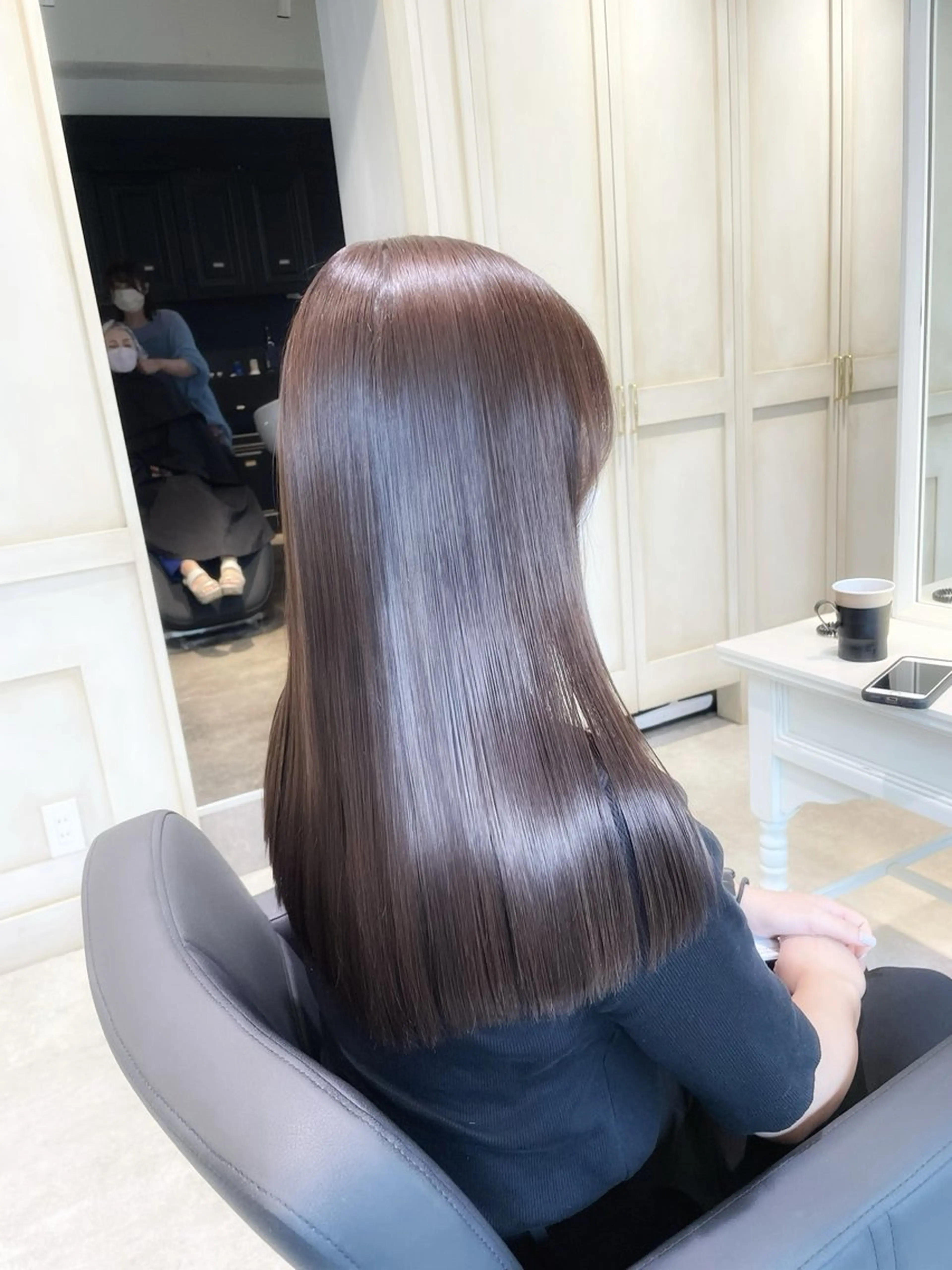 🫧💖カラーしながらケアしてくれる🫶髪質改善カラー＋似合わせカット＋1step補修トリートメント💖🫧の写真