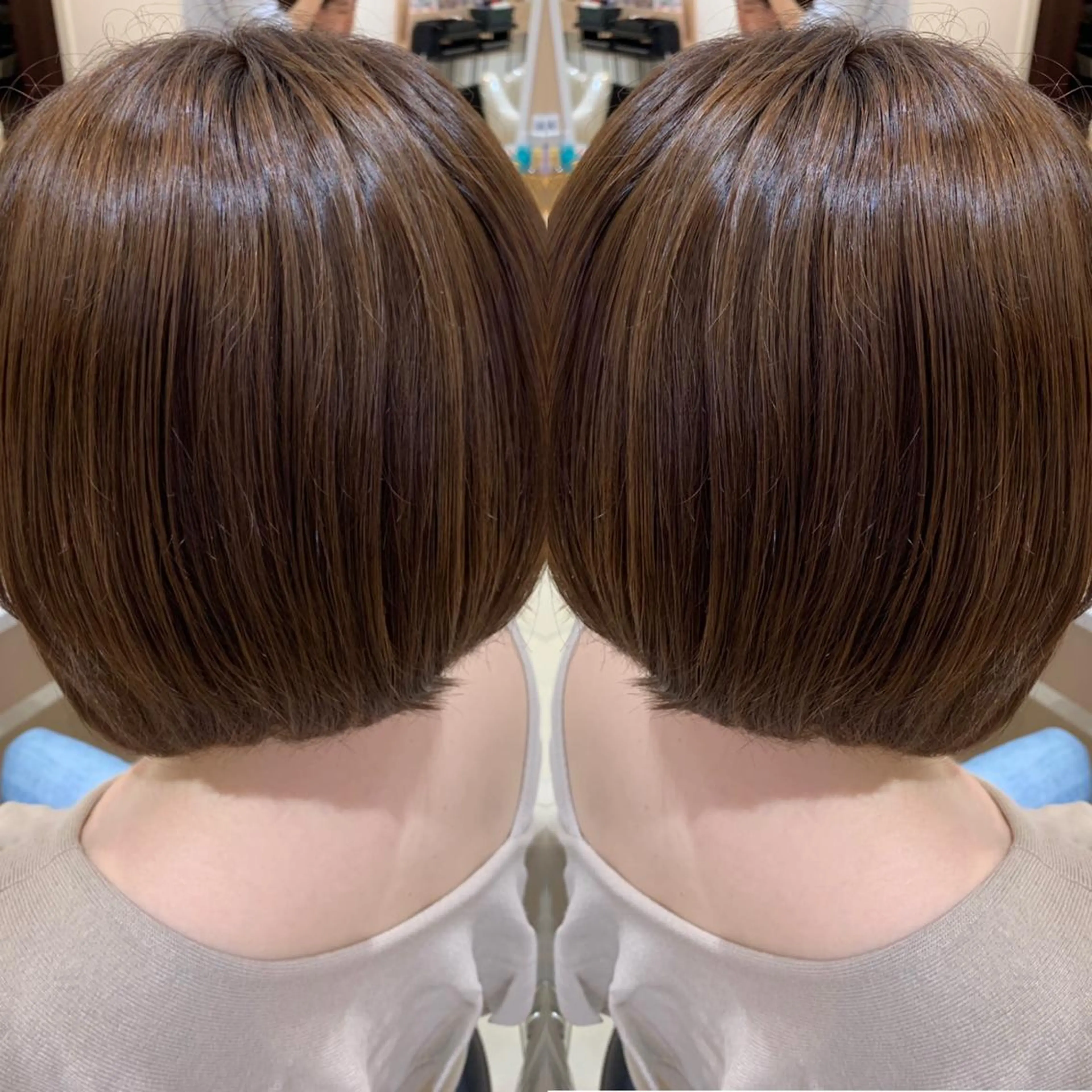 ショート カラー 🩵波巻き／ツイスパ HARU💎のヘアスタイル