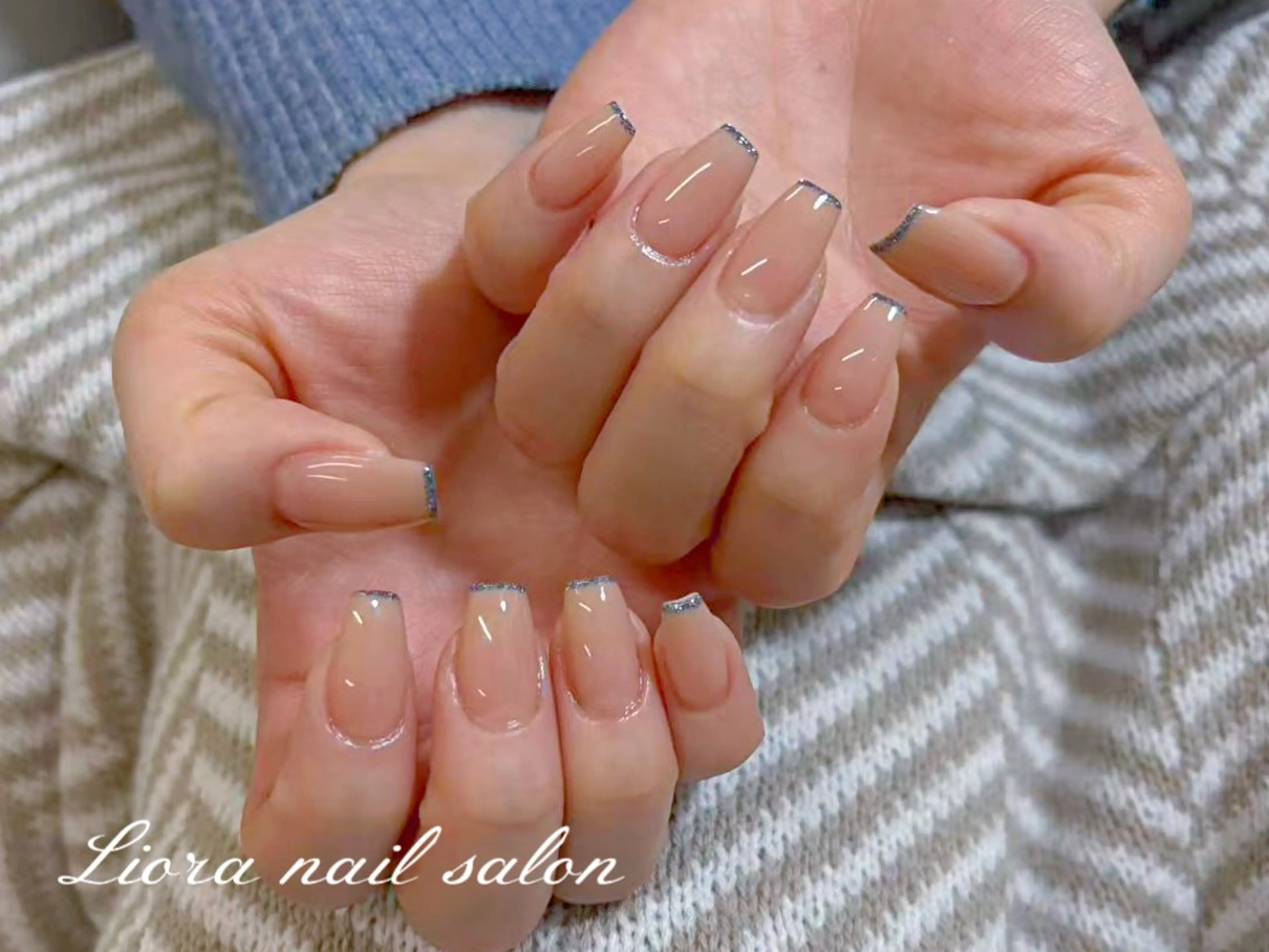 ネイル チークネイル フットネイル フレンチネイル ジェルネイル ガーリー ハンドネイル Liora nail スカルプ専門店のネイルデザイン