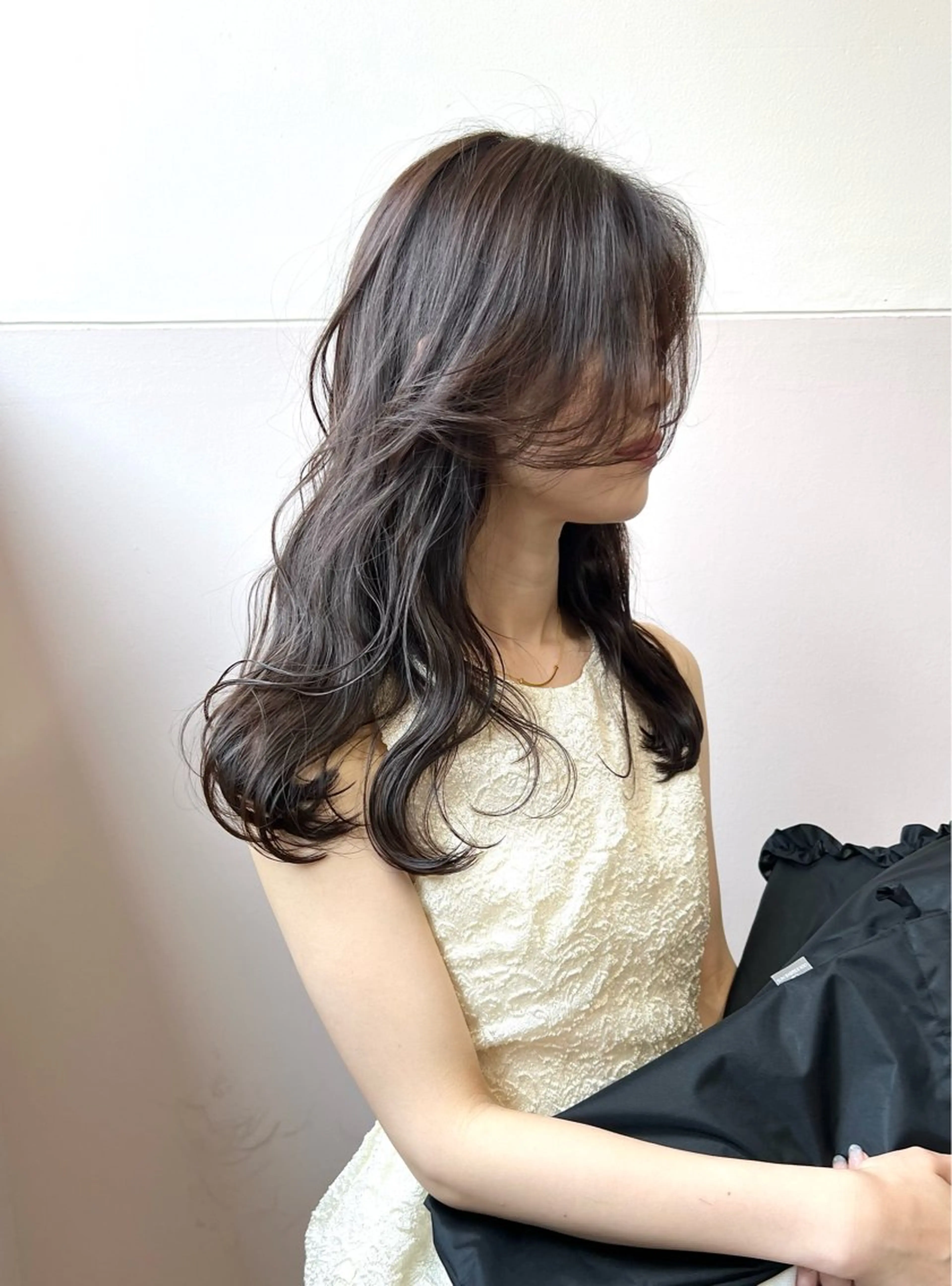 ロング カラー カット ヘアカラー トリートメント 樫原裕二/レイヤー カット/透明感カラーのヘアスタイル