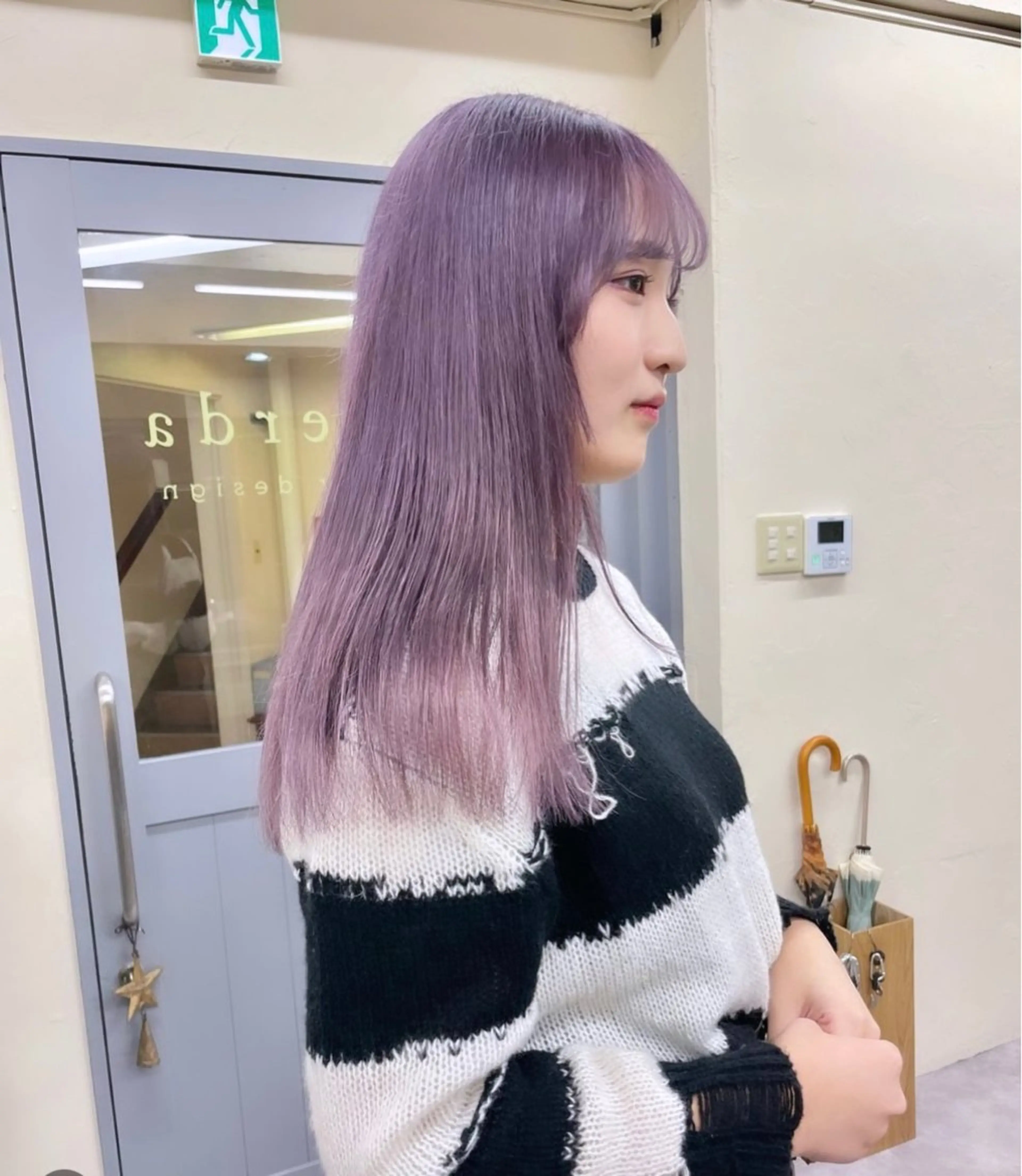 ロング カラー ウルフ・ボブ モデル✵HARUTOのヘアスタイル