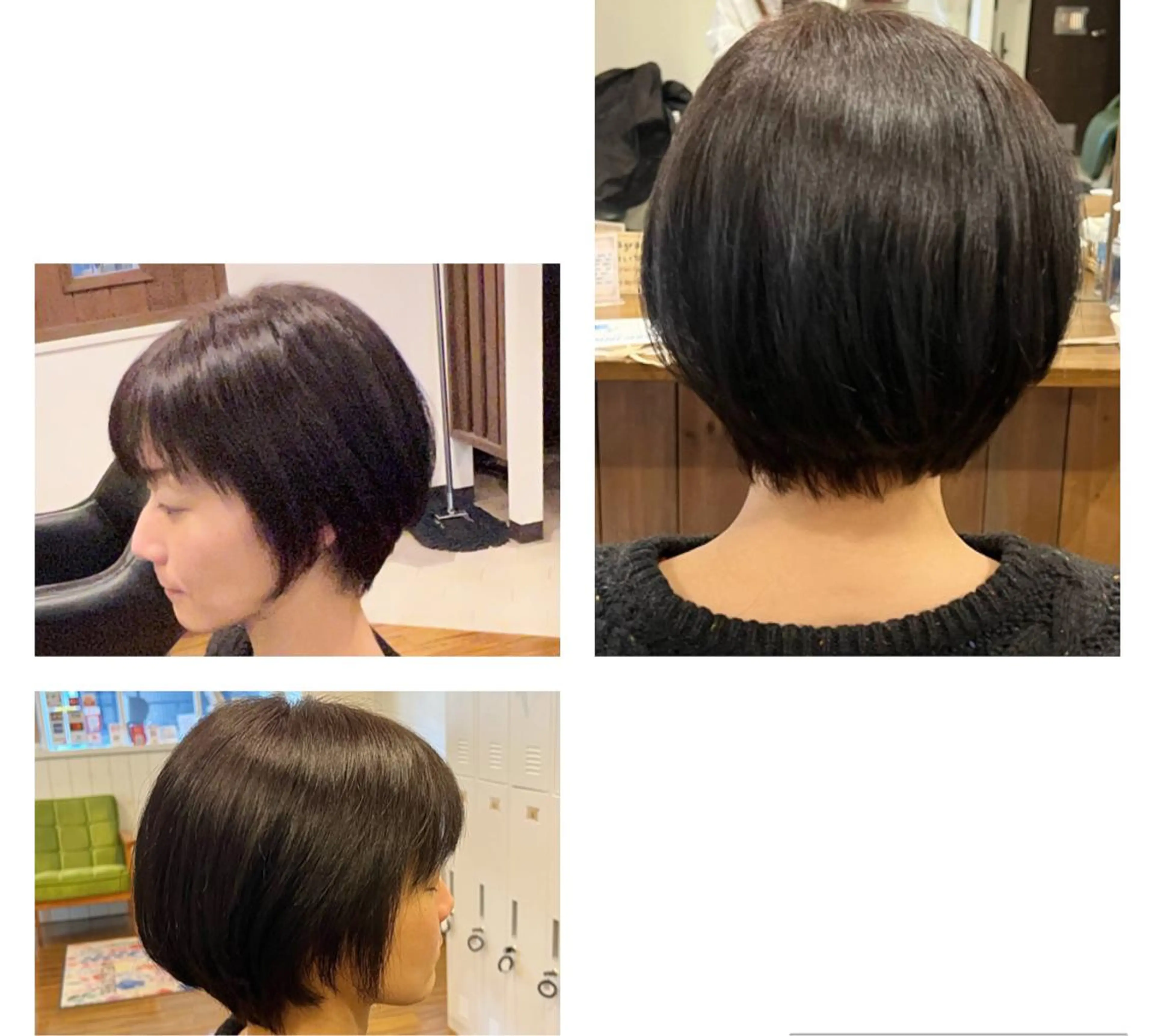 ショート 馬場 麻奈美のヘアスタイル