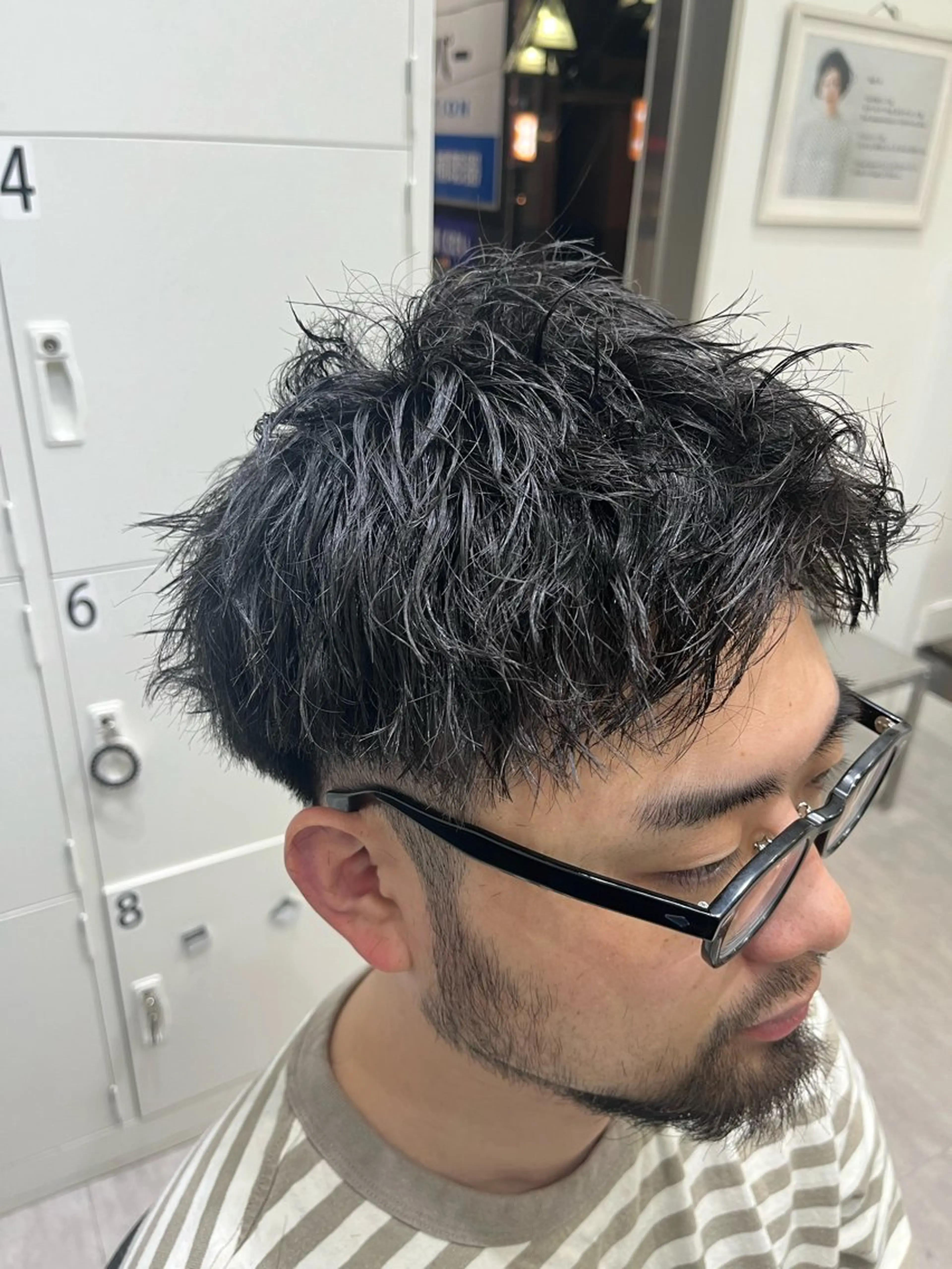 ショート メンズ カット トリートメント ヘアセット メンズ専門美容師 💈高橋和真💈のヘアスタイル