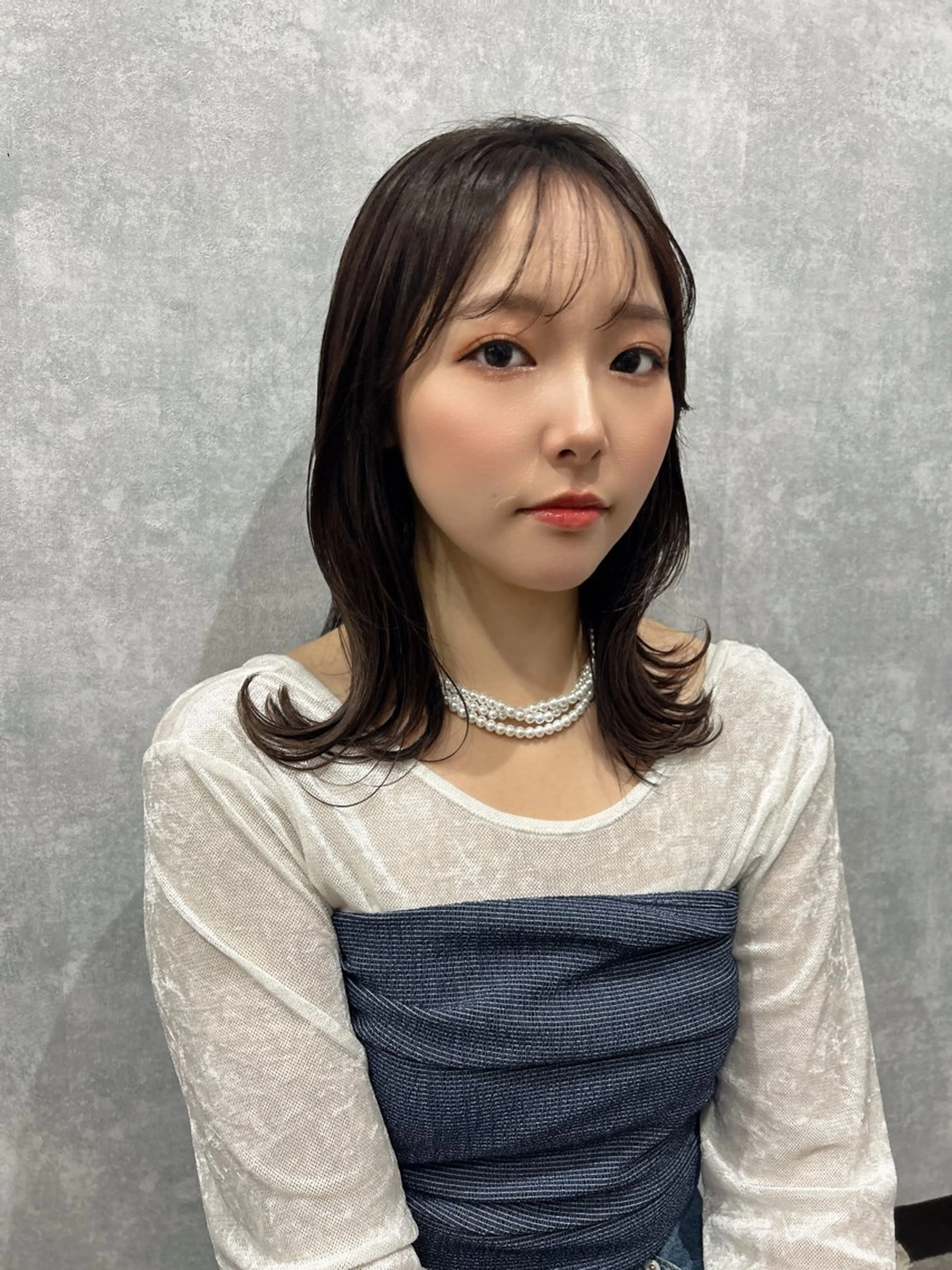 ˚.꒰ 🌸U-23クーポン🌸꒱.˚　カット➕透明感艶カラー➕髪質改善1トリートメント💚ロング料金なしの写真