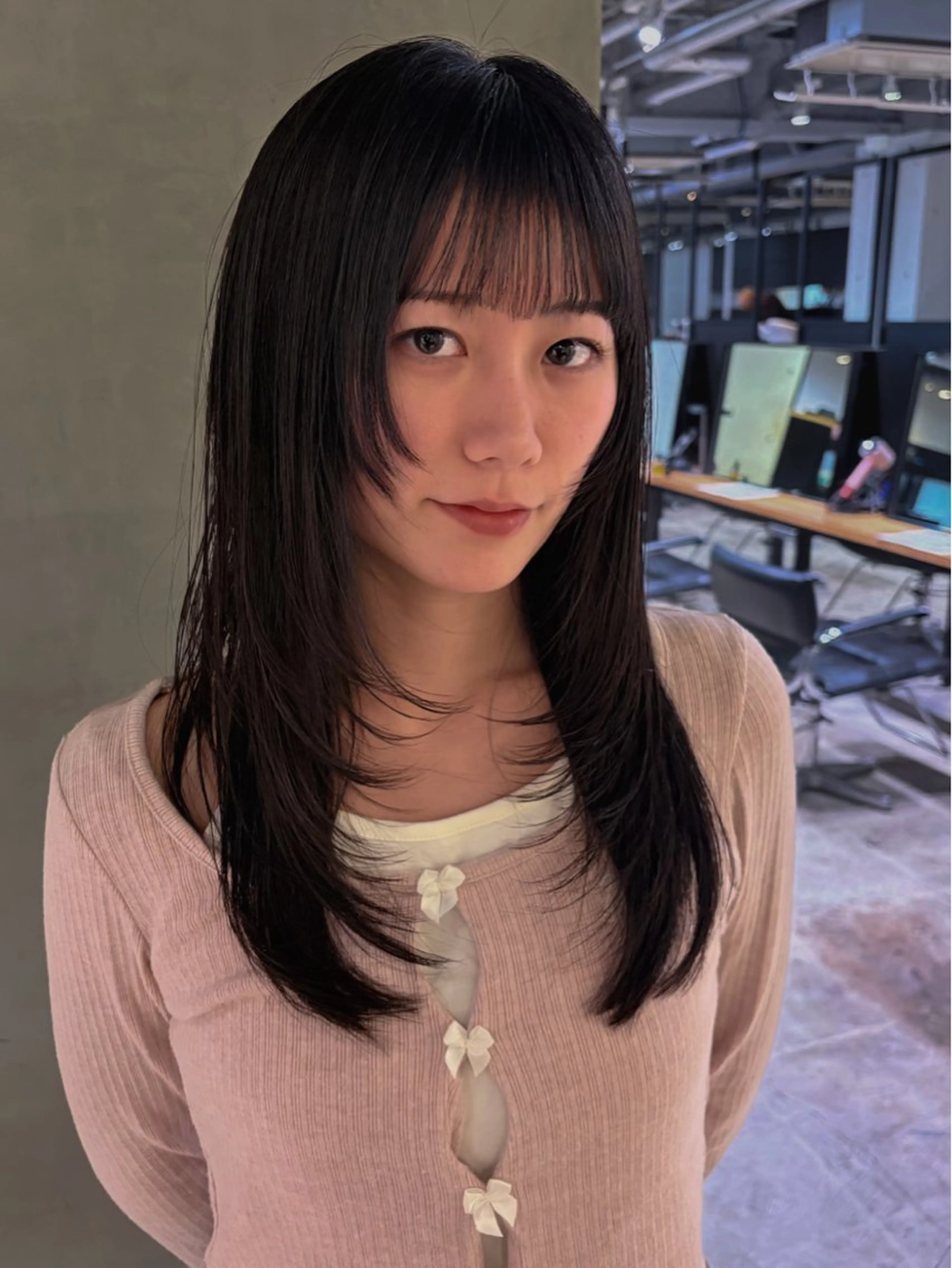 セミロング レイヤー支持no.1 ☆笠原翔一のヘアスタイル