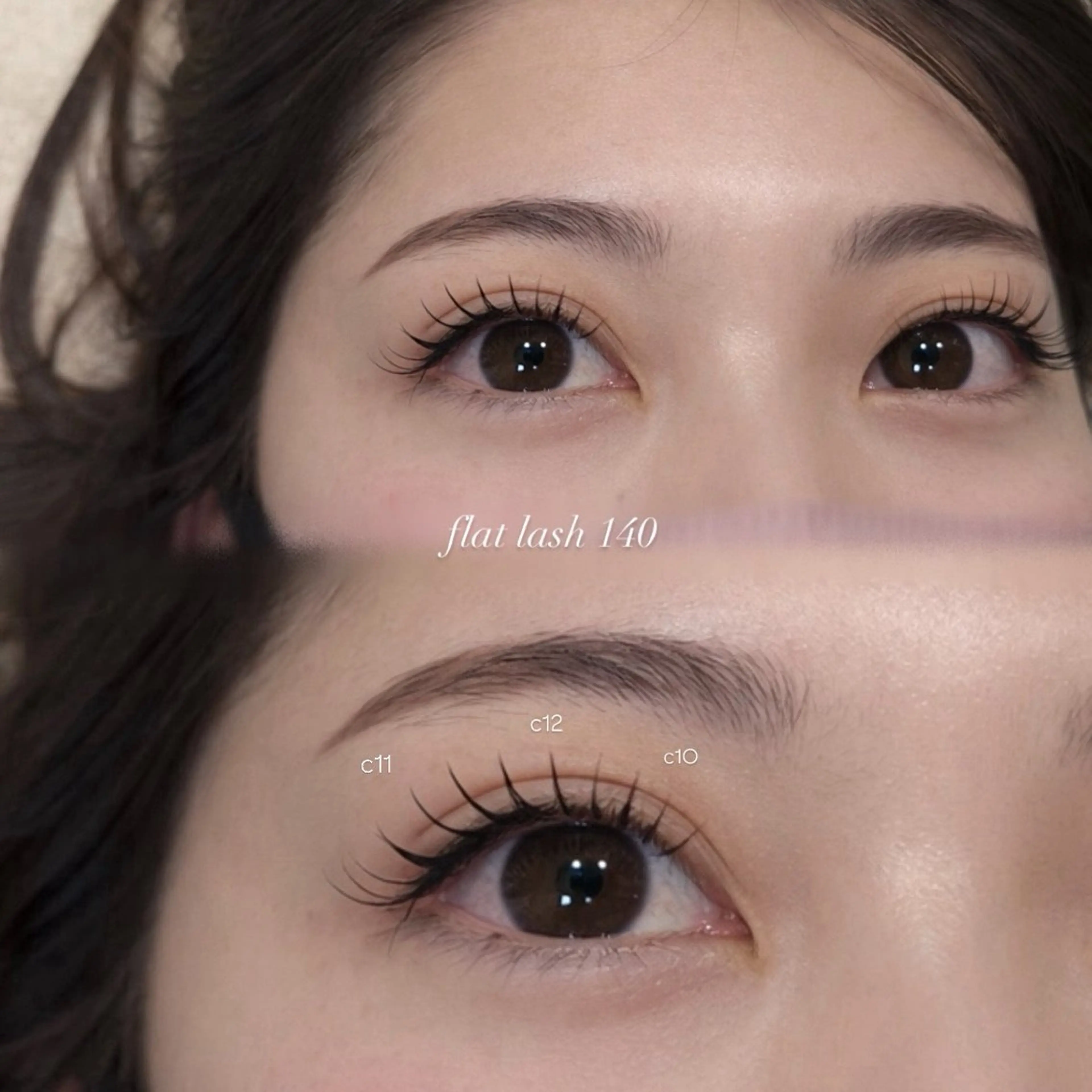 マツエク・マツパ マツエク chihiro ୨୧ なんば ︴束感マツパのマツエク・マツパデザイン