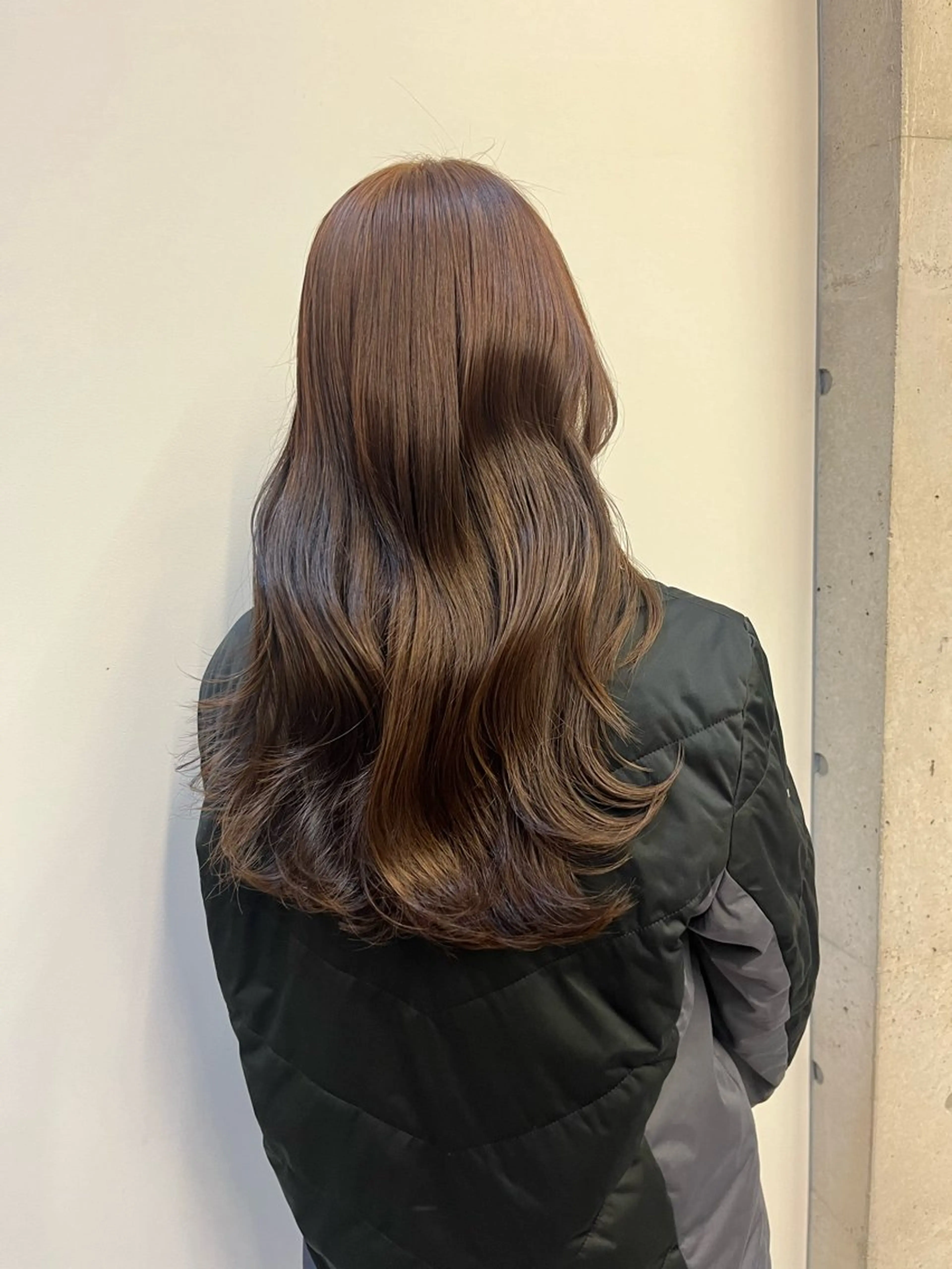 カラー 心美/ブリーチなし 透明感カラーのヘアスタイル