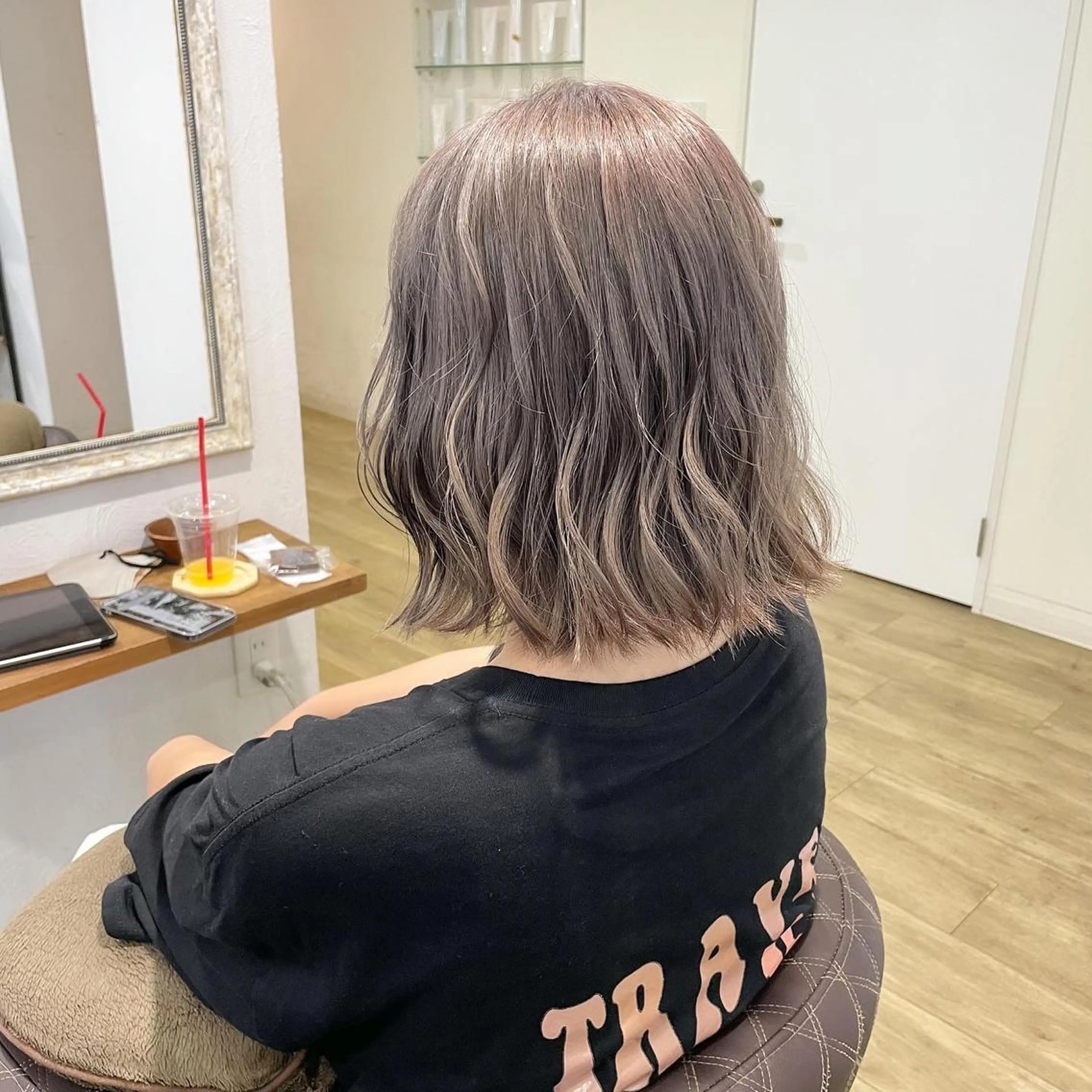 ミディアム カラー 朝倉 海斗のヘアスタイル