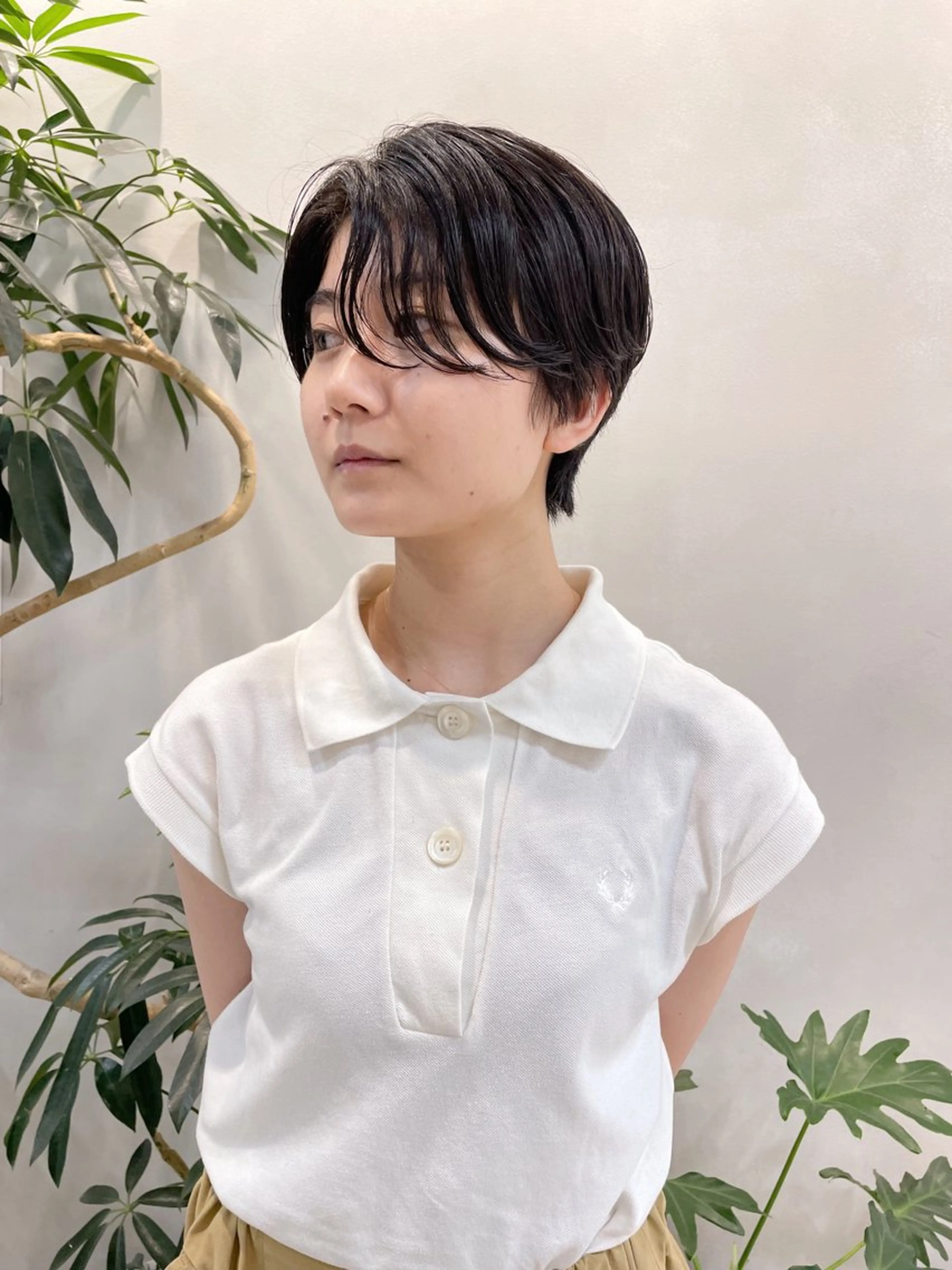 ショート 青木 優歩のヘアスタイル