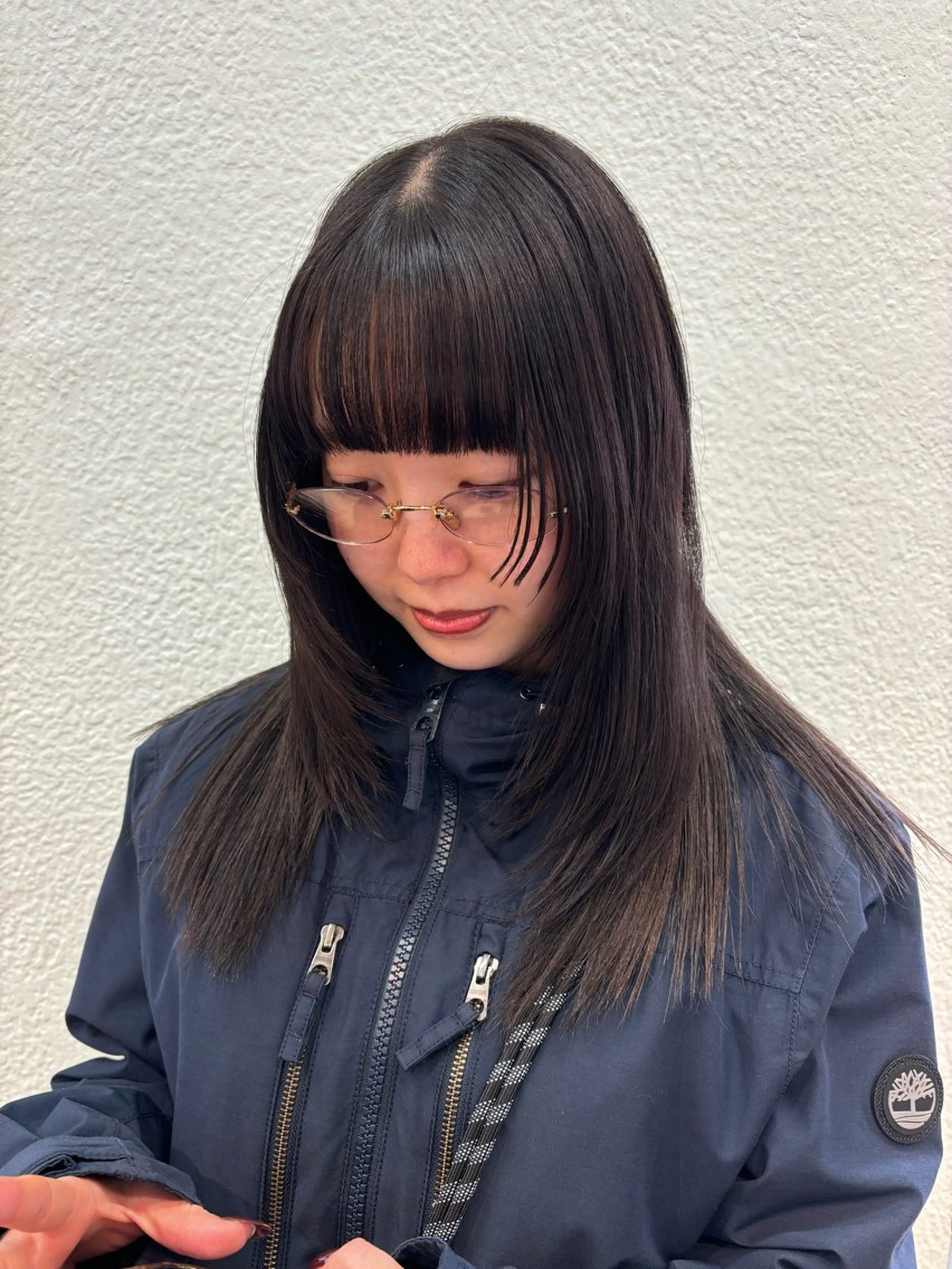 ロング カット Lisa🪄似合わせ ／デザインカラーのヘアスタイル