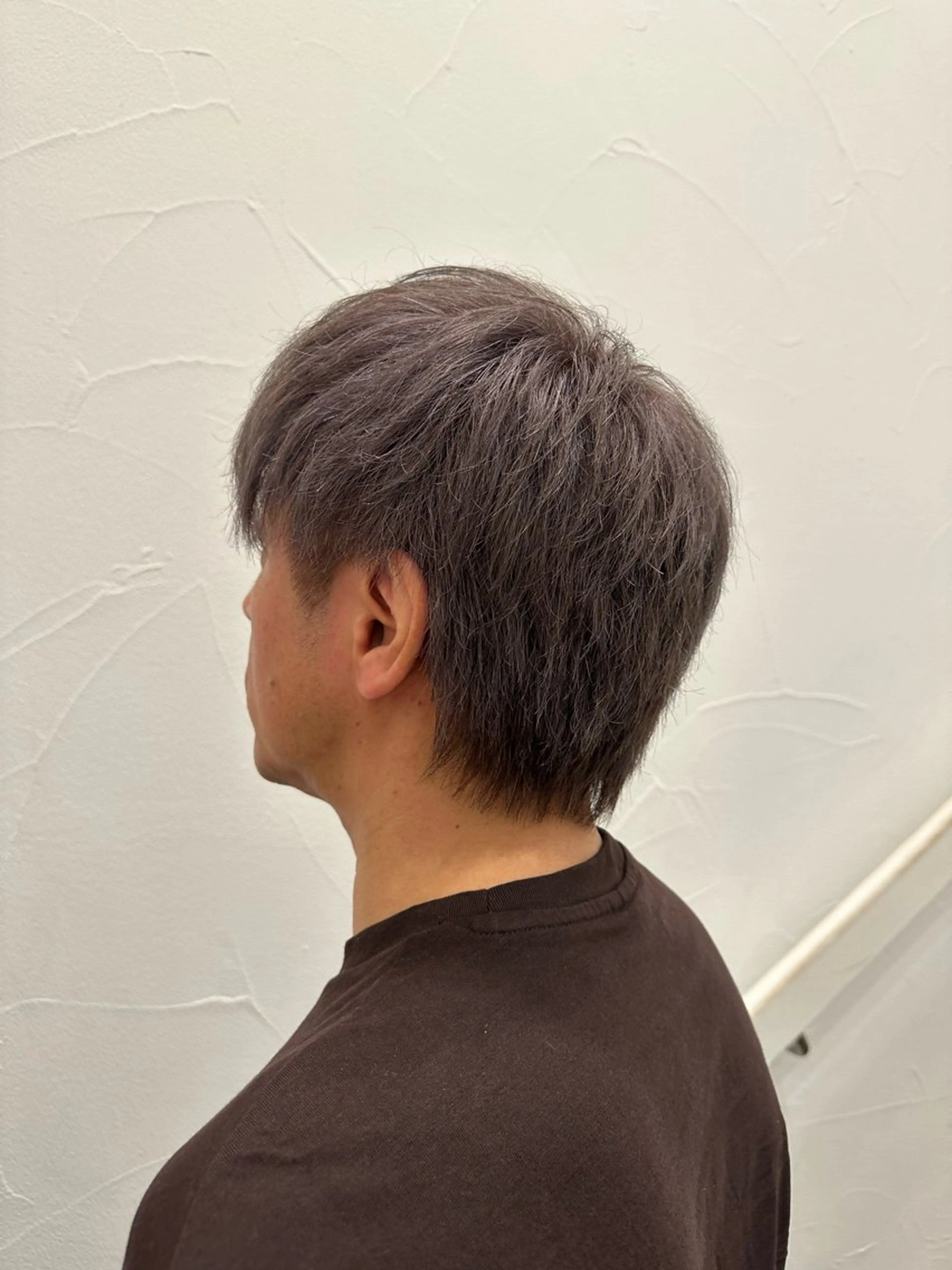 ショート カラー メンズ カット ヘアカラー Ash中目黒 森田みなみのヘアスタイル