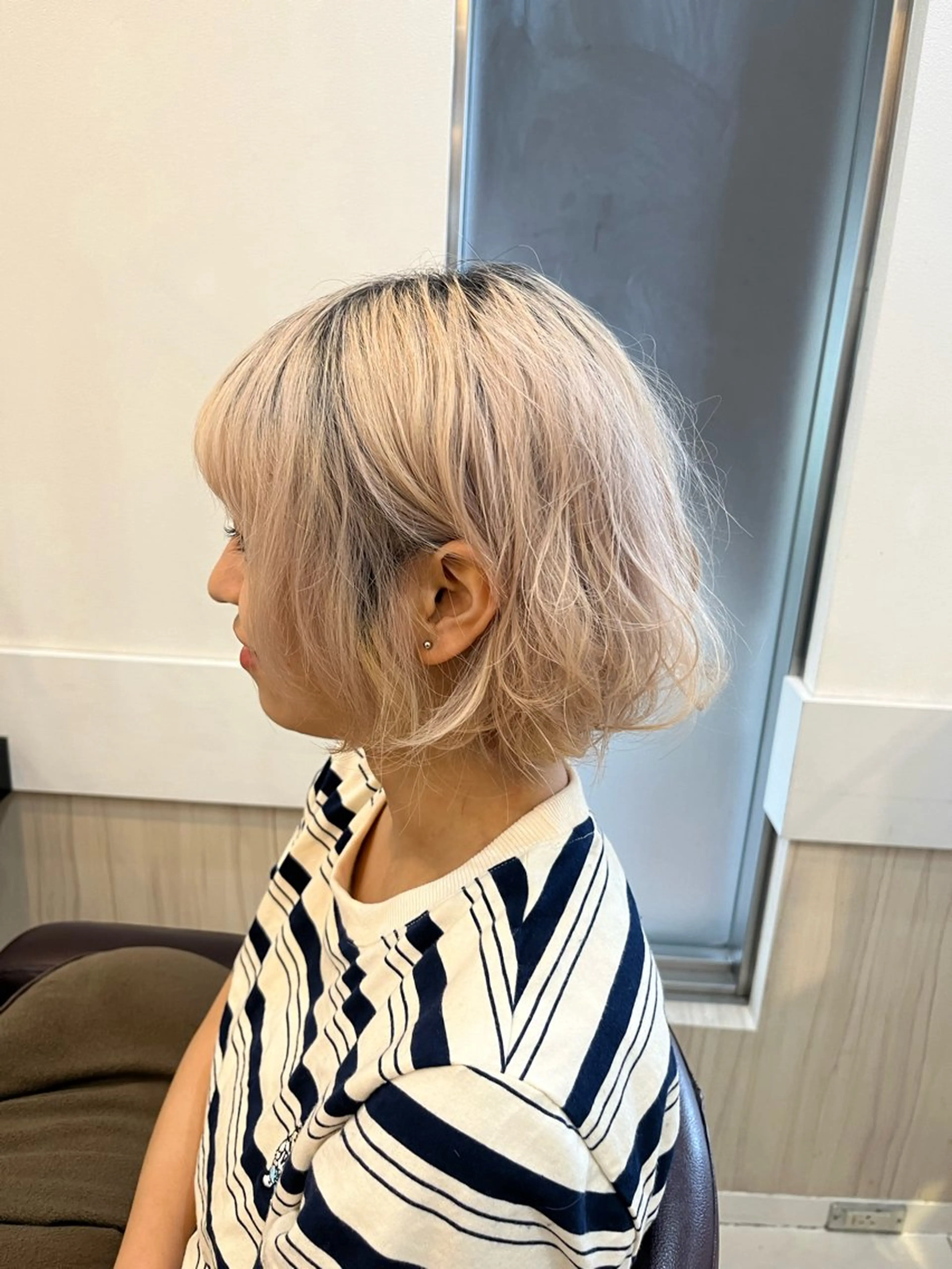 ミディアム カラー ヘアカラー トータルビューティー K:R鶴川のヘアスタイル