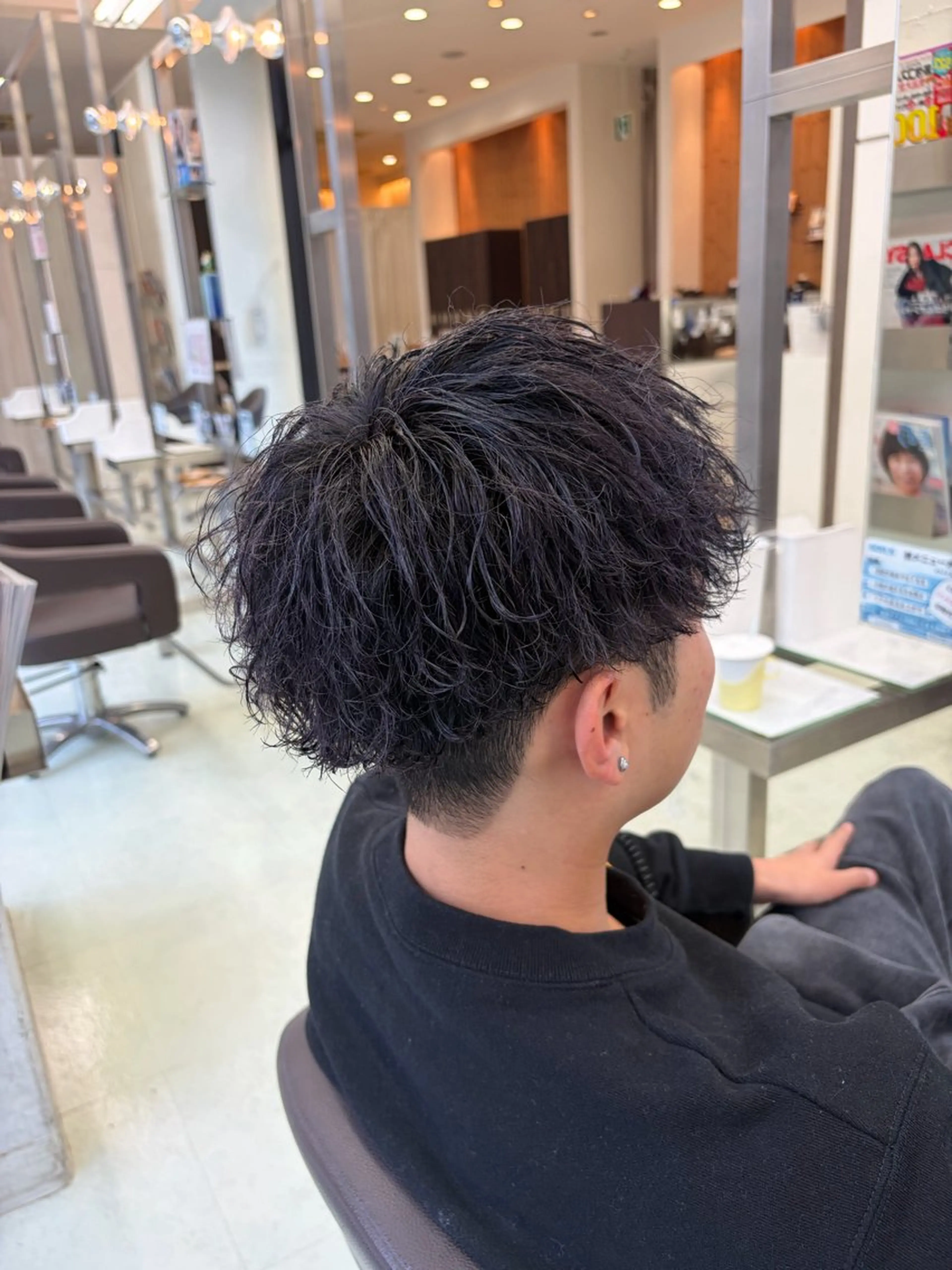 パーマ メンズ メンズパーマ カット パーマ ✨似合わせ特化美容師 WILL上村　拳吾のヘアスタイル