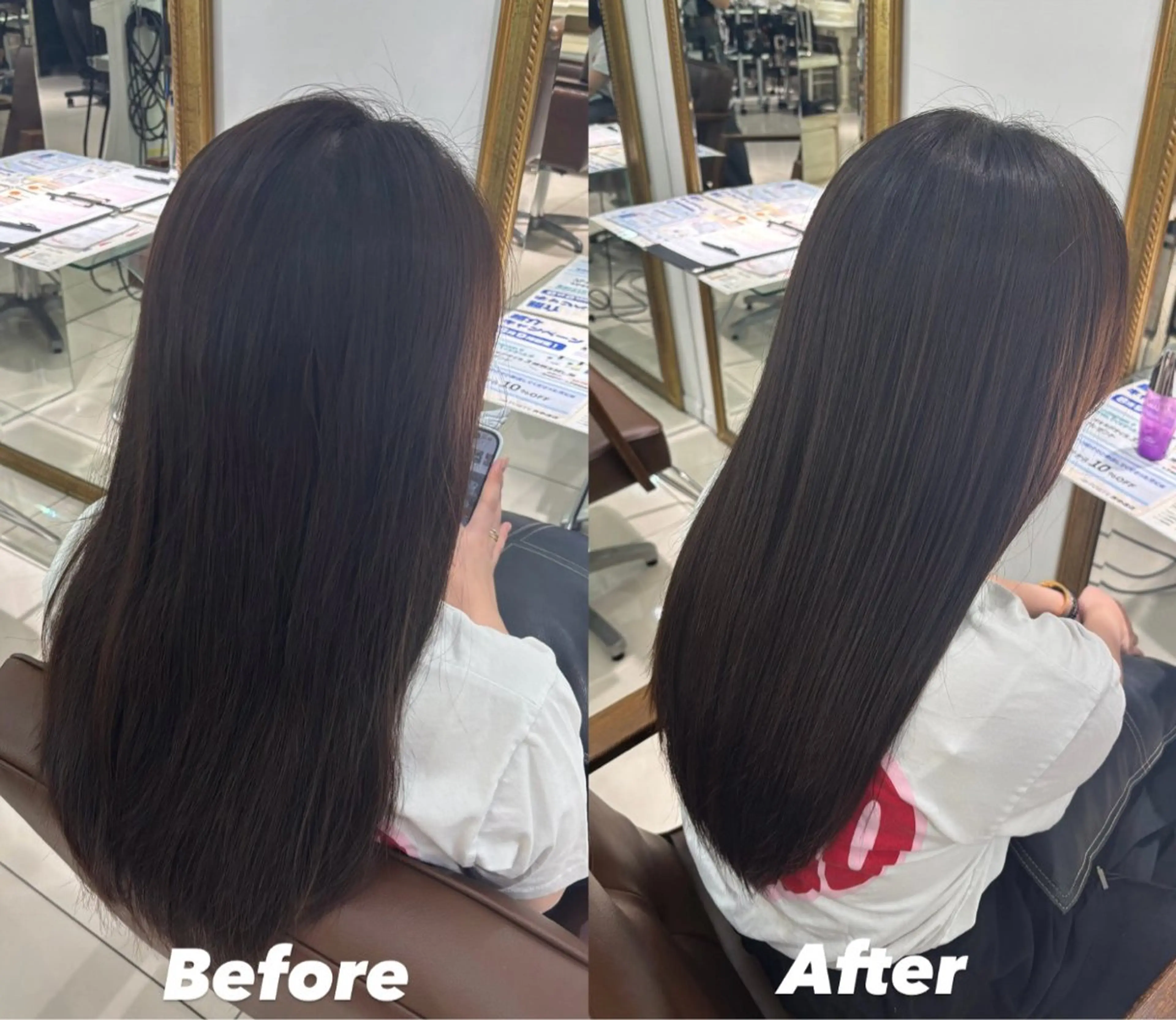 ロング トリートメント 髪質改善カラー✨ るな🕊🫧のヘアスタイル