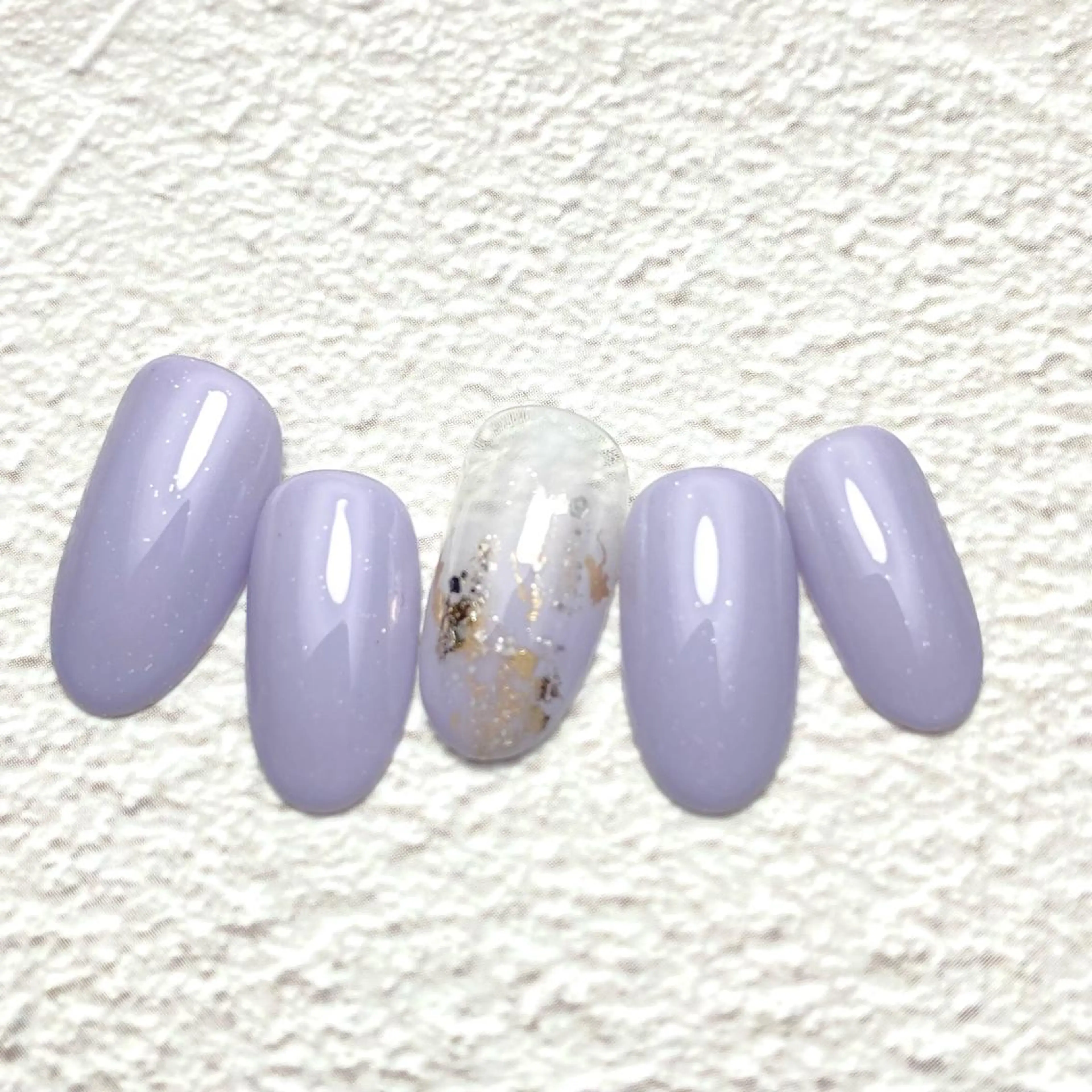 【選べるカラー】シンプルネイル+2本アート【初回オフ無料】の写真