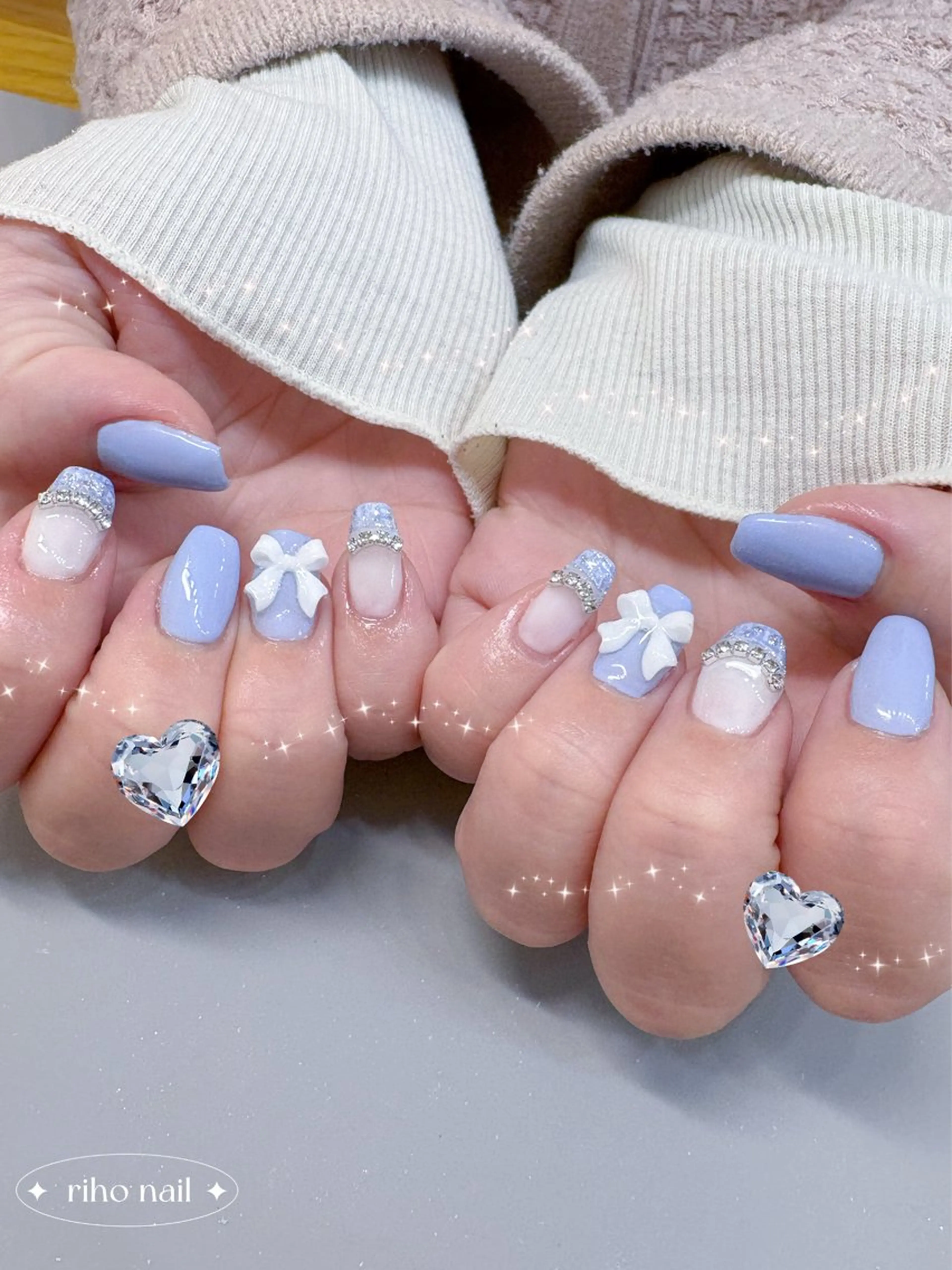 ネイル ハンドネイル 艶/マグネット/網紅 /韓国/岩下りほのネイルデザイン