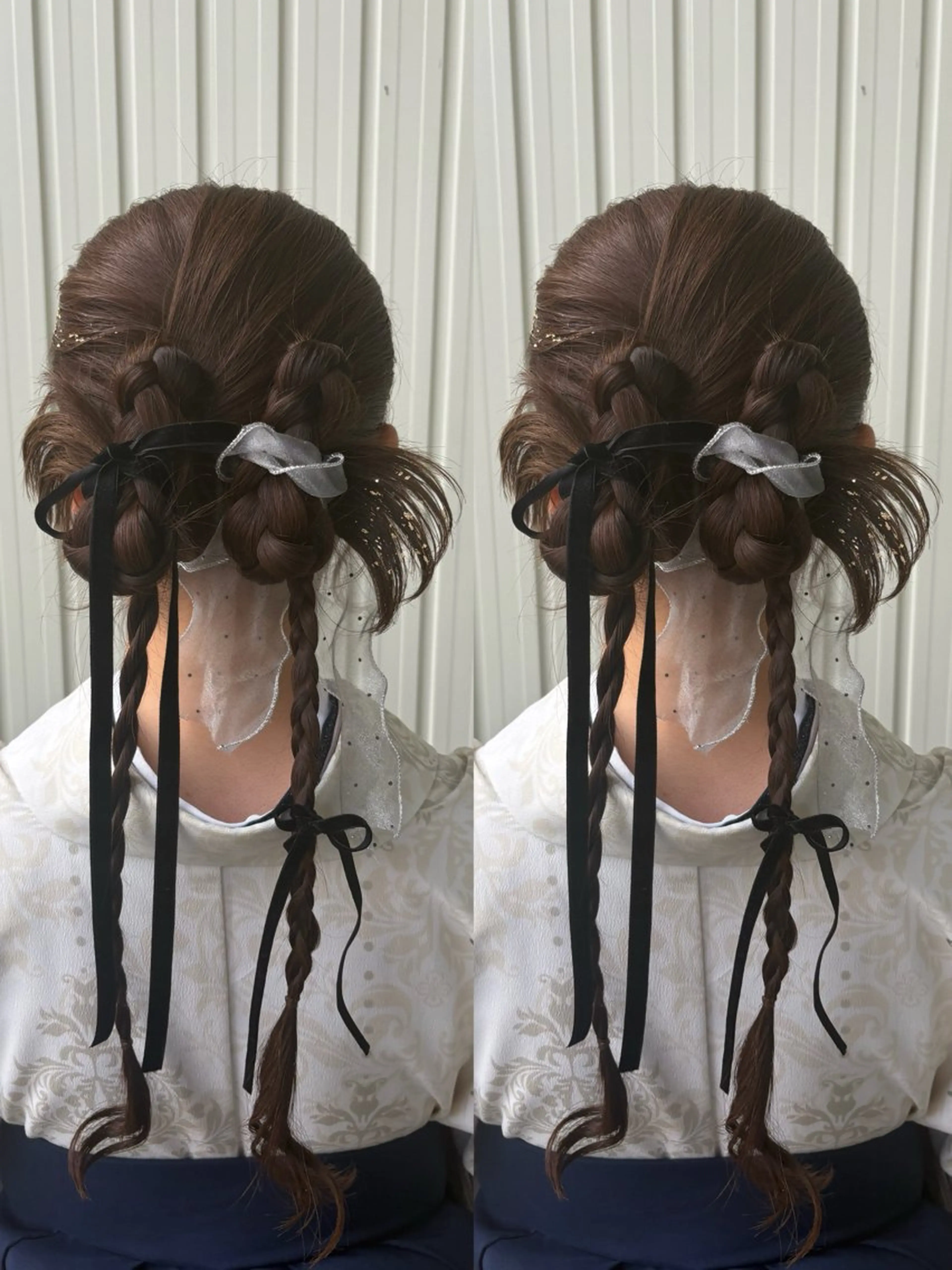 ロング ヘアアレンジ ヘアセット 高橋 乙葉のヘアスタイル