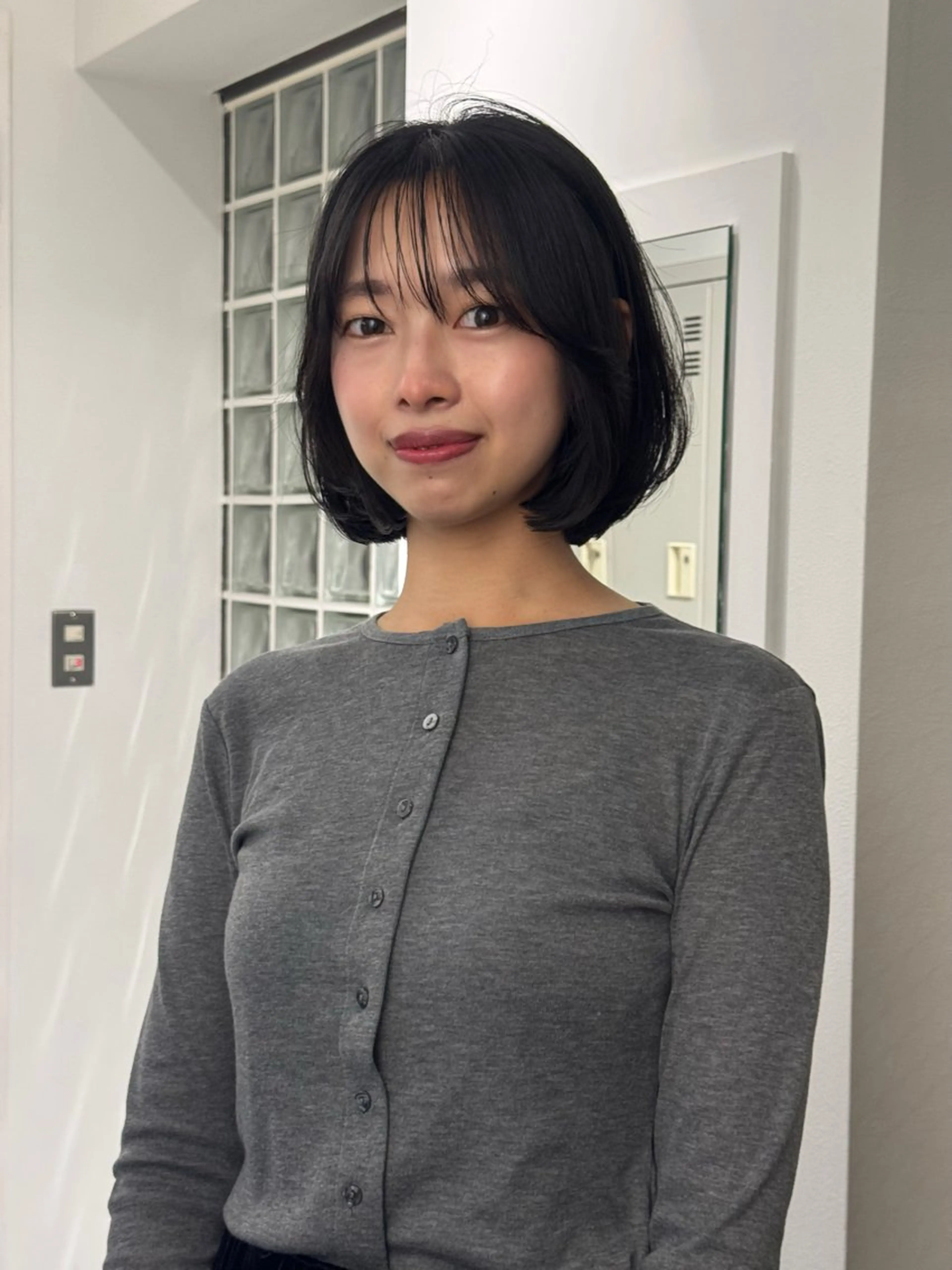 ショート カラー ワンカールで盛れる レイヤー🎀Macoのヘアスタイル