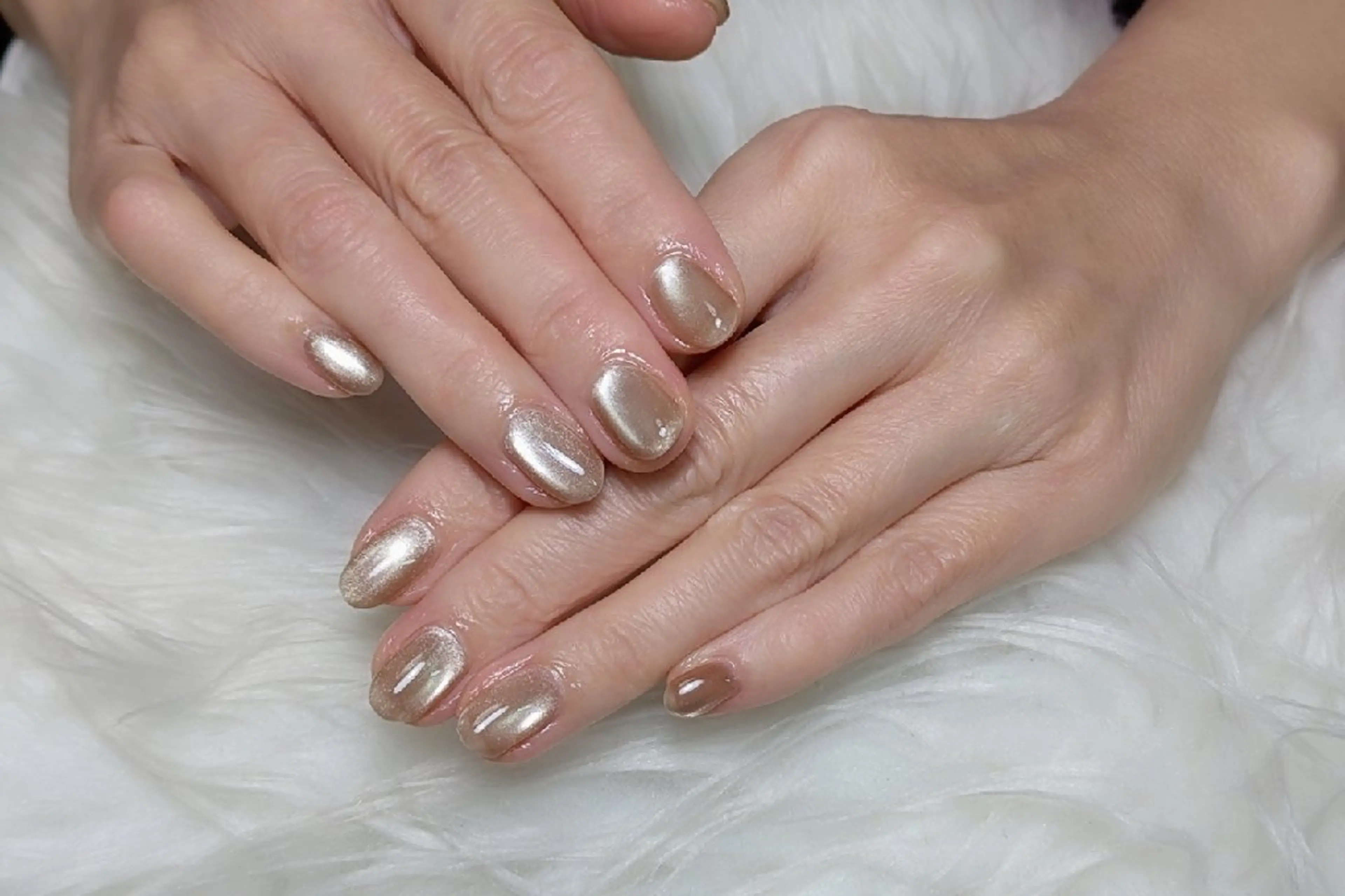 ネイル マグネットネイル ハンドネイル m&pPrivate nailsalonのネイルデザイン