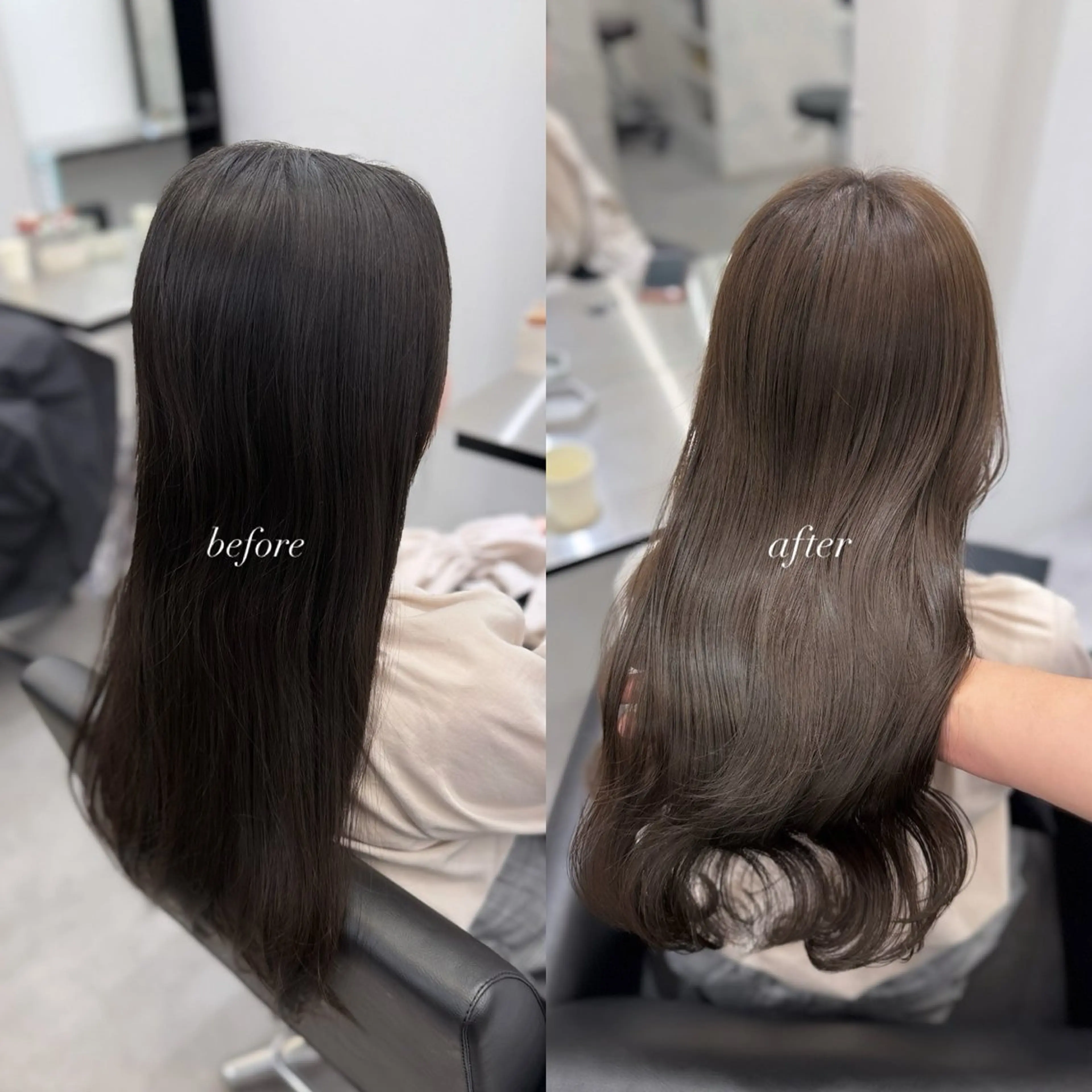 ロング ヘアカラー 髪質改善× ブリーチなしyutoのヘアスタイル