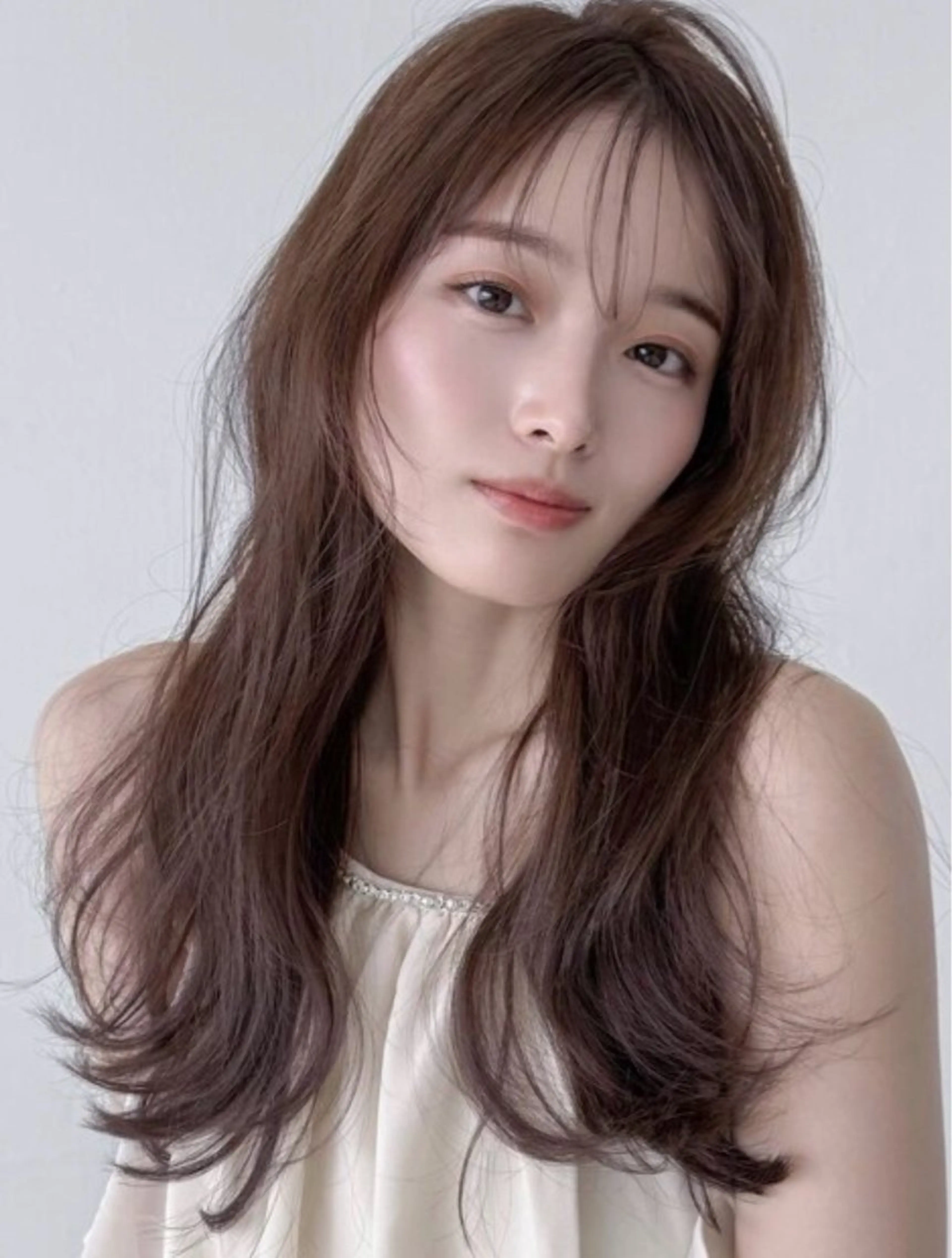 セミロング 川崎 恭平のヘアスタイル