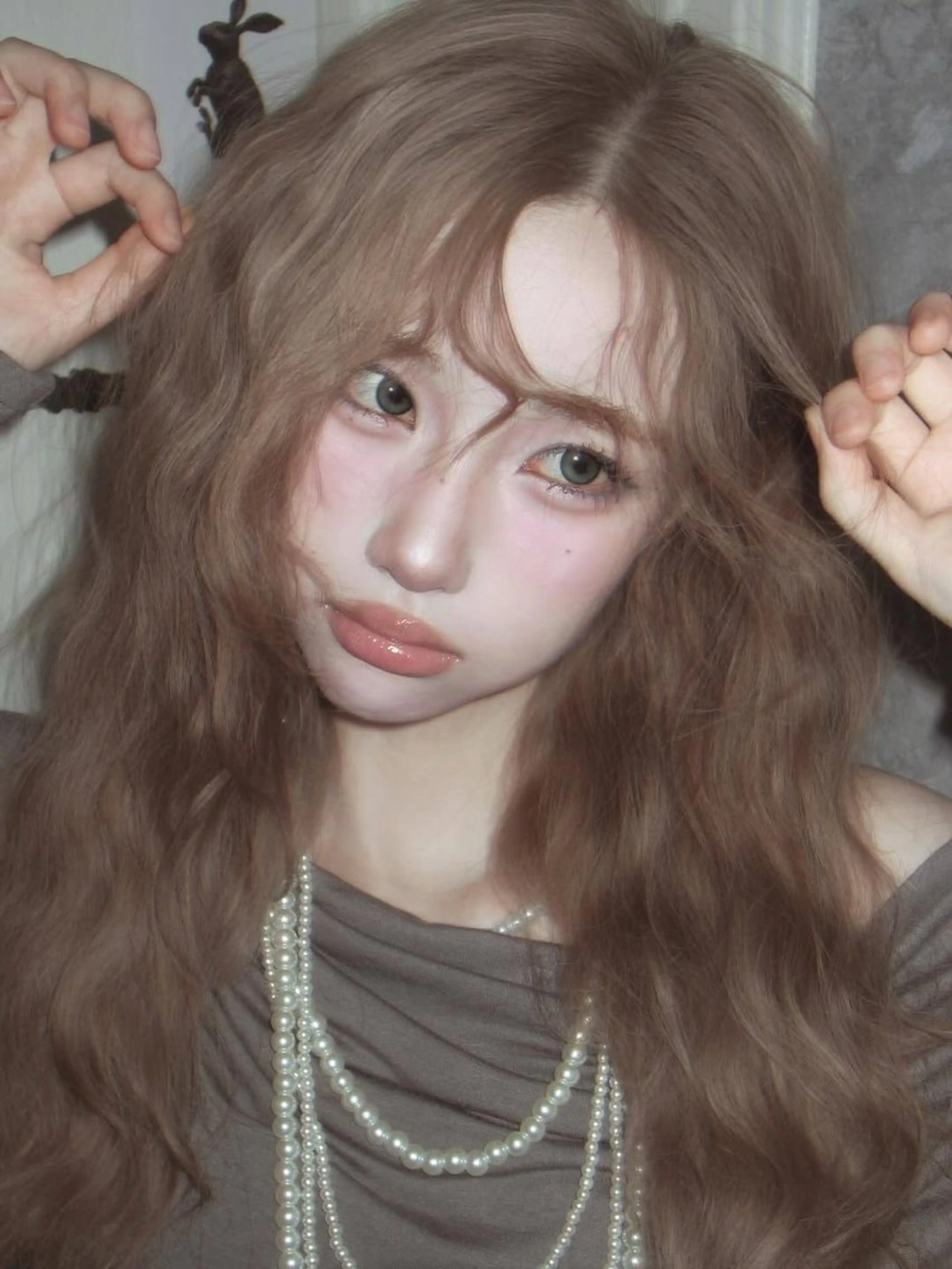 ロング sera 🎀海外ハイライトのヘアスタイル