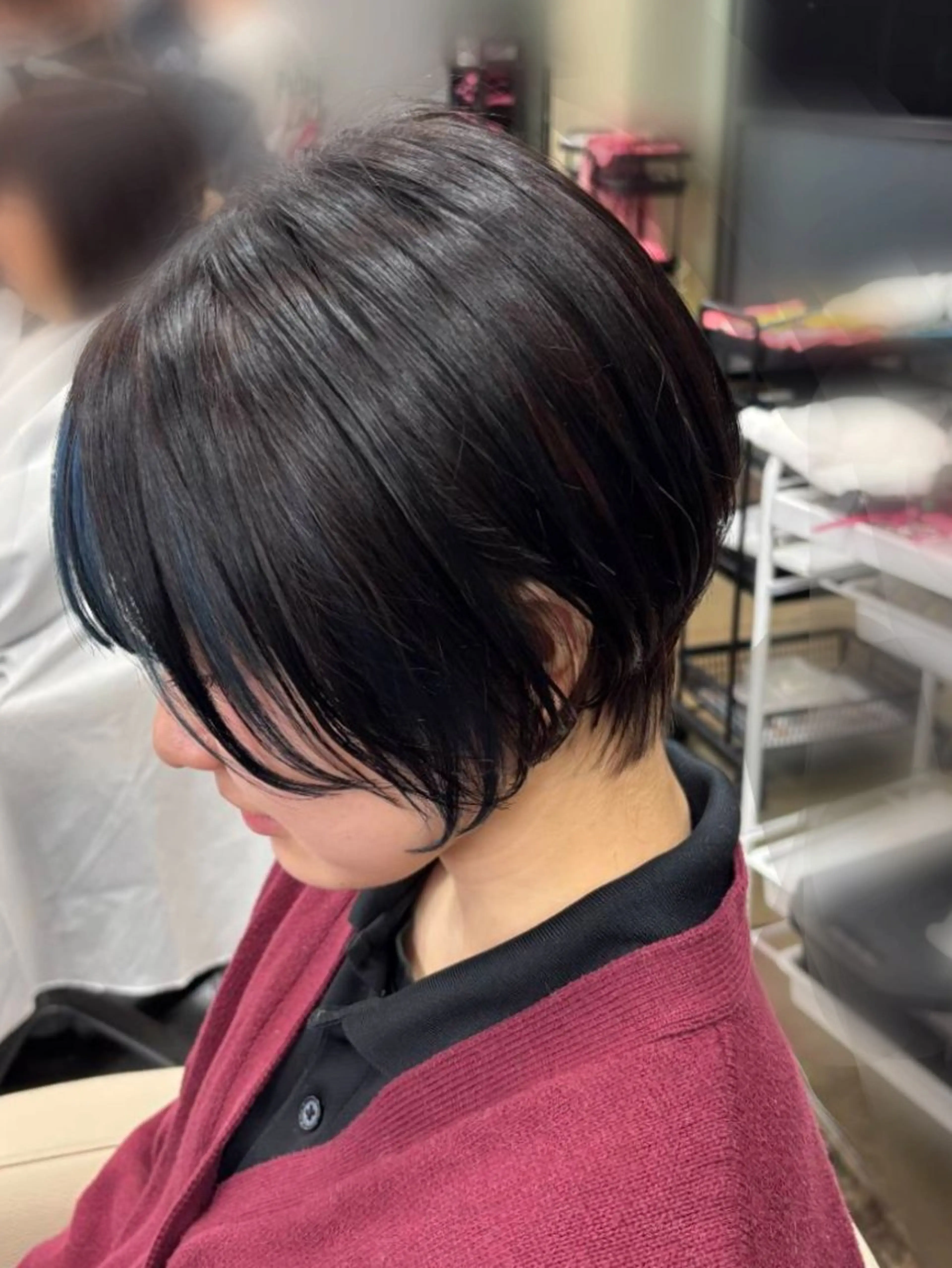 ショート 小顔/ショート/ 艶カラー 和家小梅のヘアスタイル