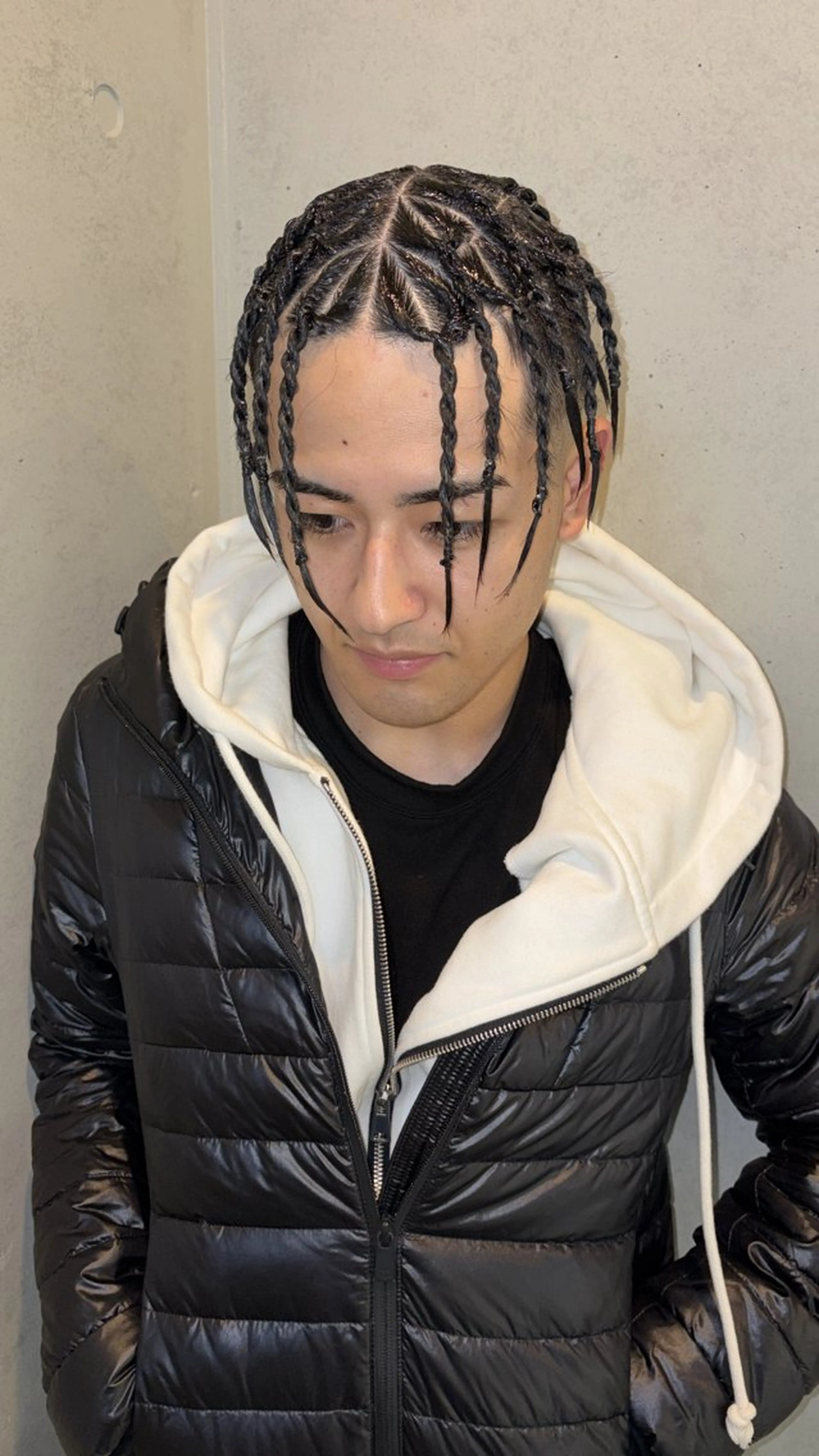 ミディアム ヘアアレンジ メンズ ヘアセット メンズ/特殊ヘア パーマ🕷️小夏貴也のヘアスタイル