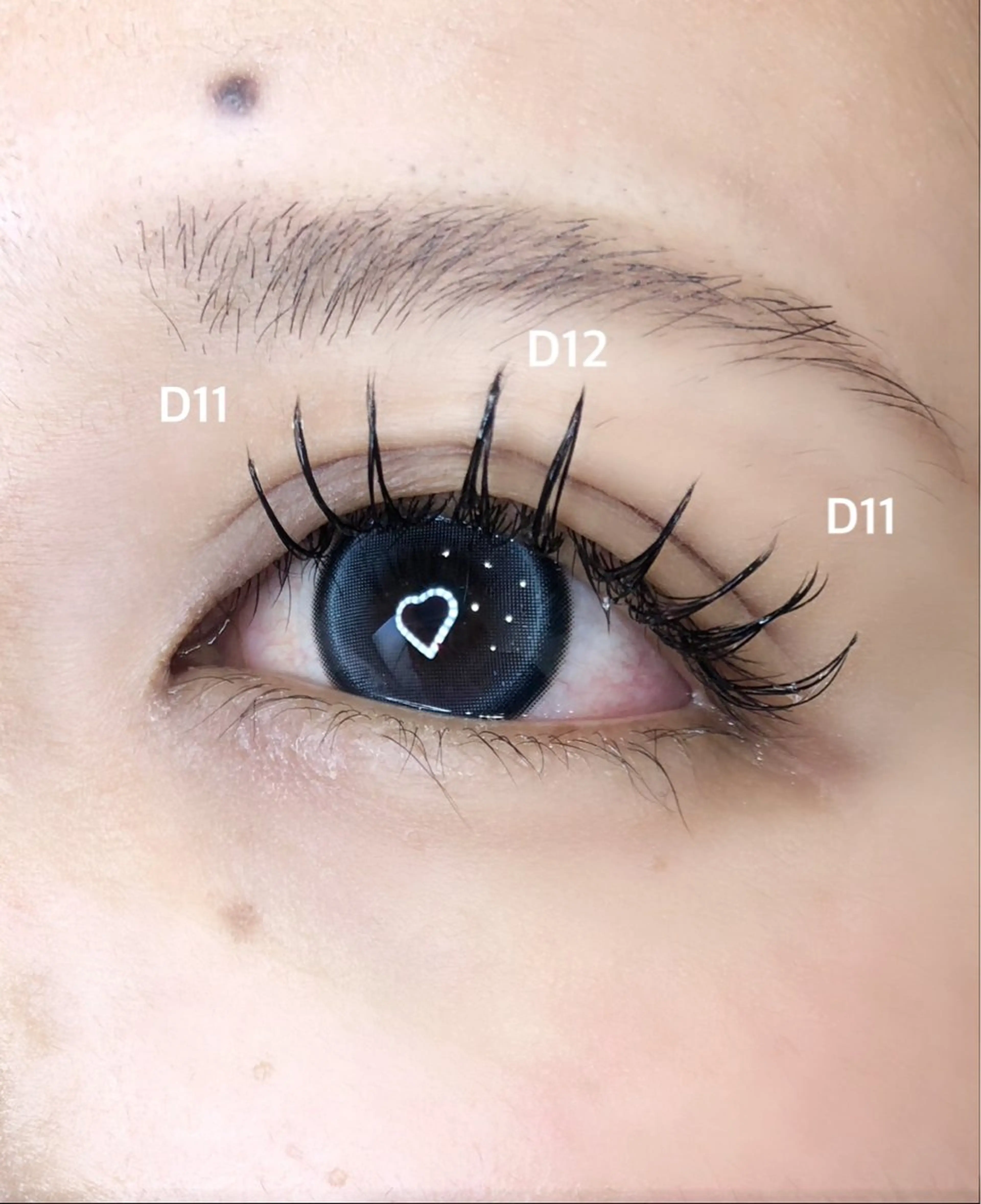 マツエク・マツパ マツエク プレジール みほ🐱🎀🤍のマツエク・マツパデザイン